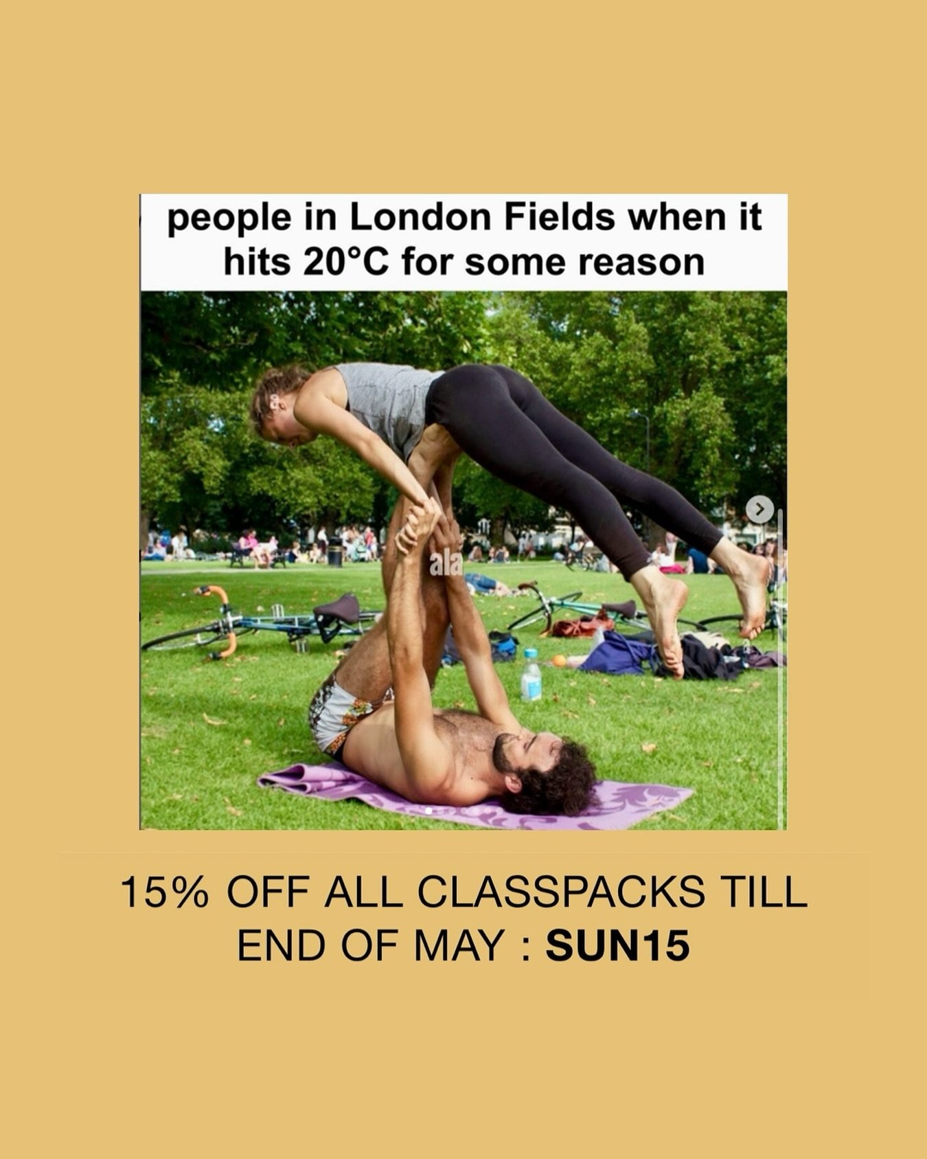 👀 

WAKING DREAMS LOVES FUN IN THE SUN 🌞 

We have gone GIDDY at WD HQ with the sun finally popping his little hat on and showing us his beautiful face. We want you to be out in East London&rsquo;s best green spaces&hellip; Viccy P, London Fields, 
