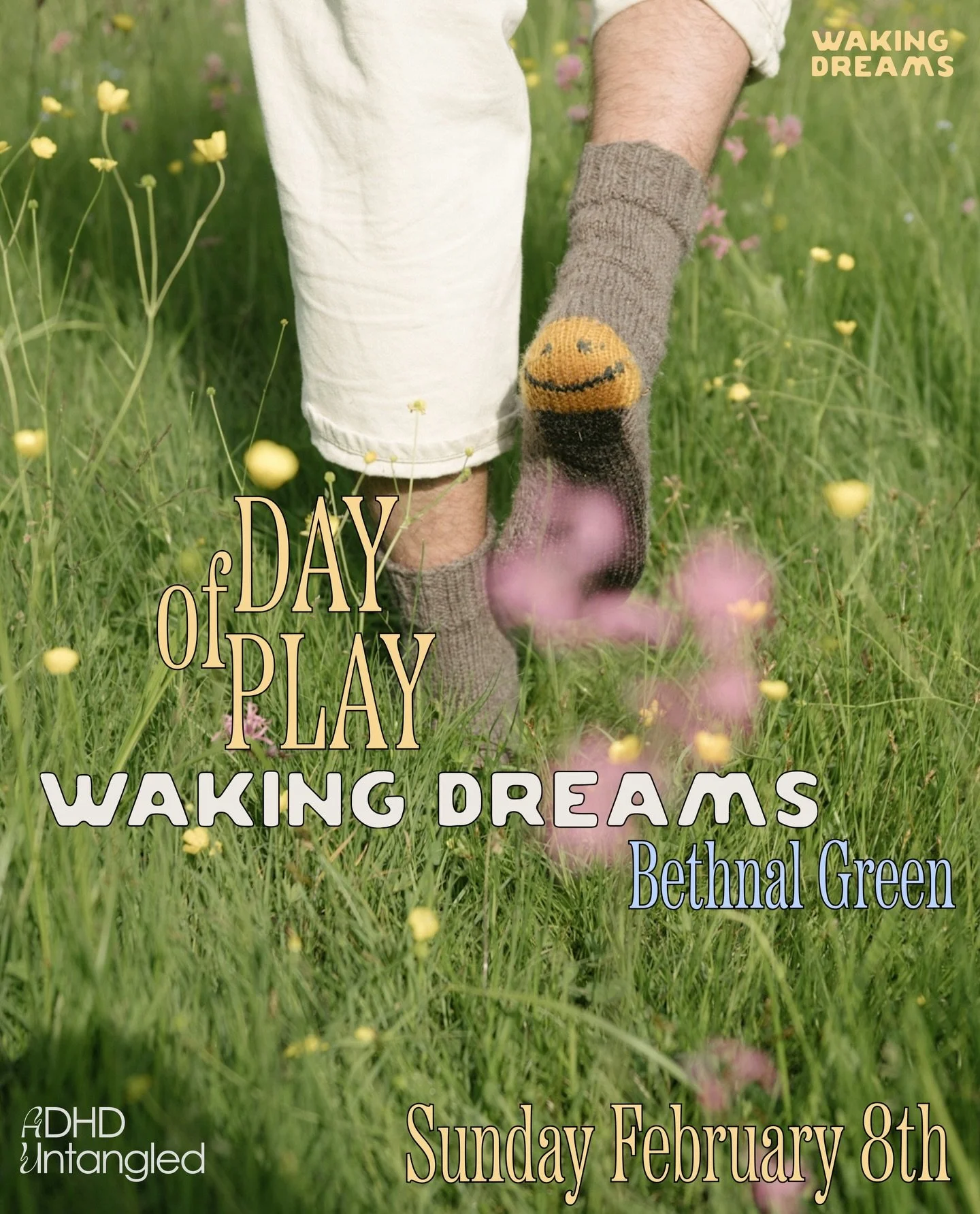 Introducing: Day of Play 🎈

A full-day, choose-your-own-adventure experience from Waking Dreams x ADHD Untangled, designed for supporting and untangling curious minds and bodies. 

@nathalie.limon_moves + @rosieadhduntangled are bringing their toolk