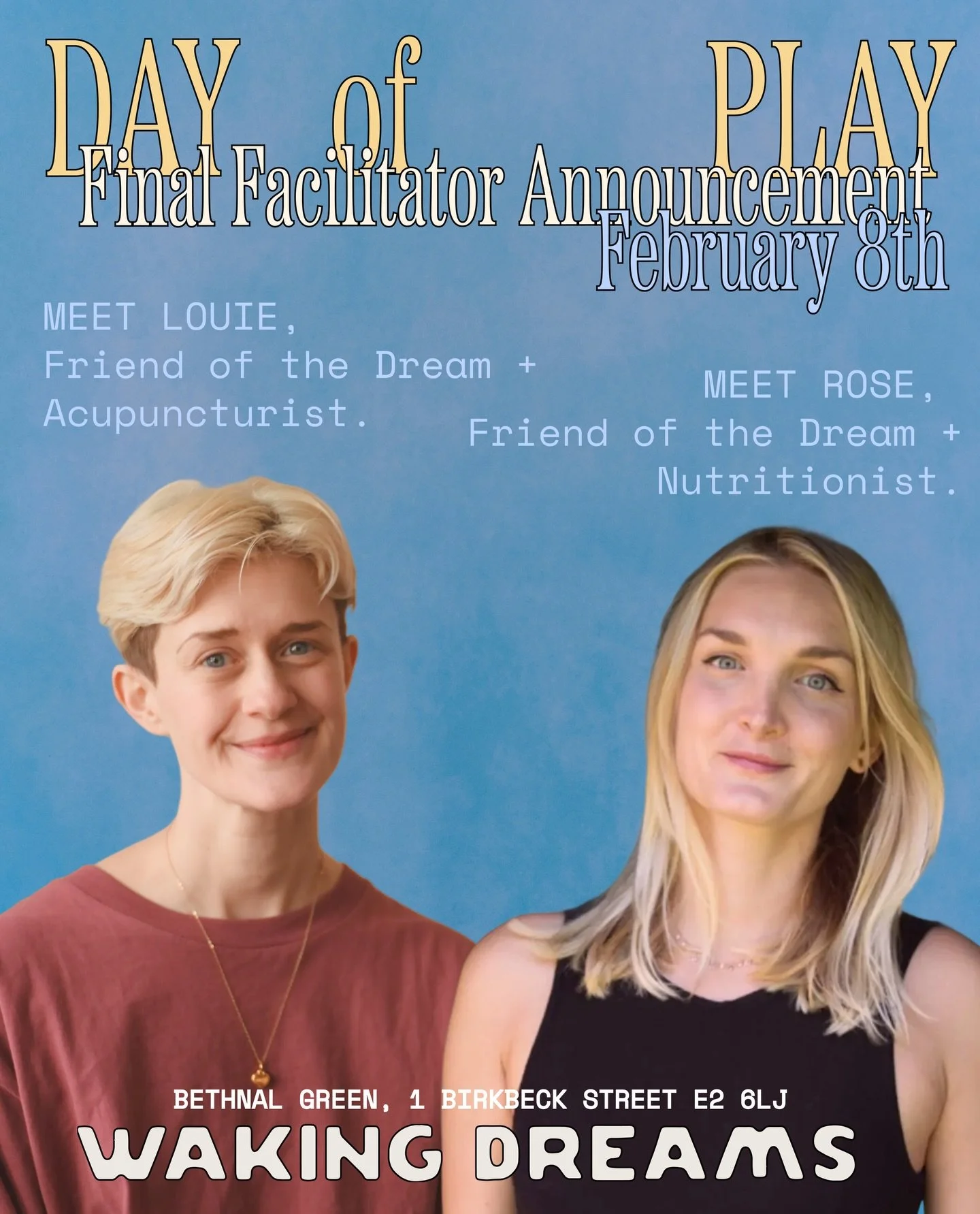 ✨ FINAL FACILITATOR ANNOUNCEMENT ✨

One week to go!

We&rsquo;re so happy to share the final additions to Day of Play, and they feel like the perfect grounding and deeply supportive offerings to round out the day.

Rose brings Nutrition for ADHD

A n