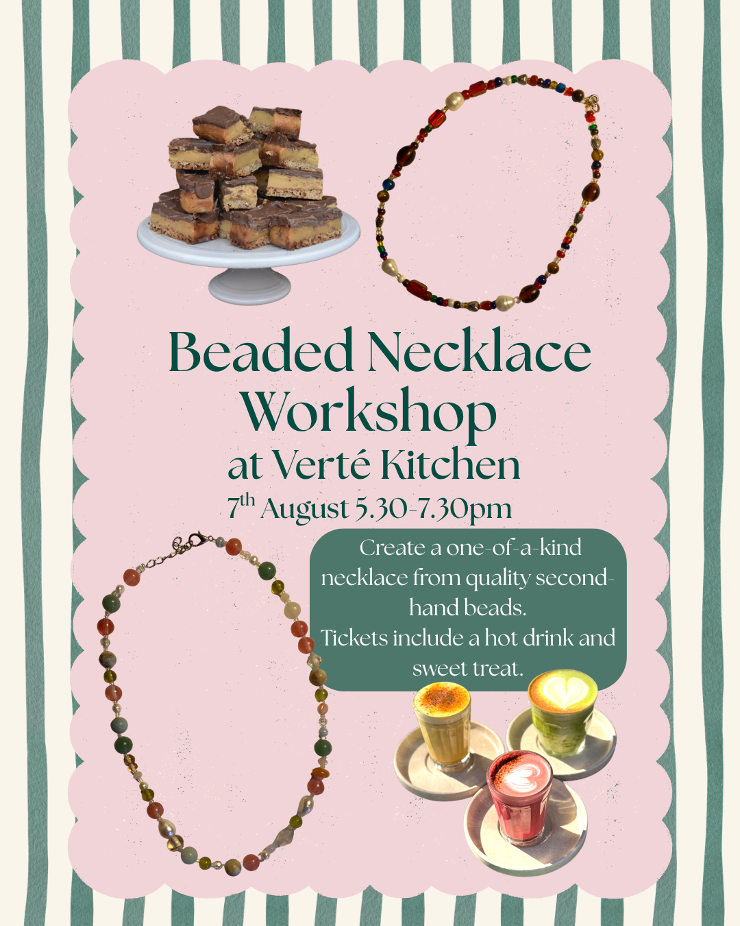 Beaded Necklace Workshop Experience