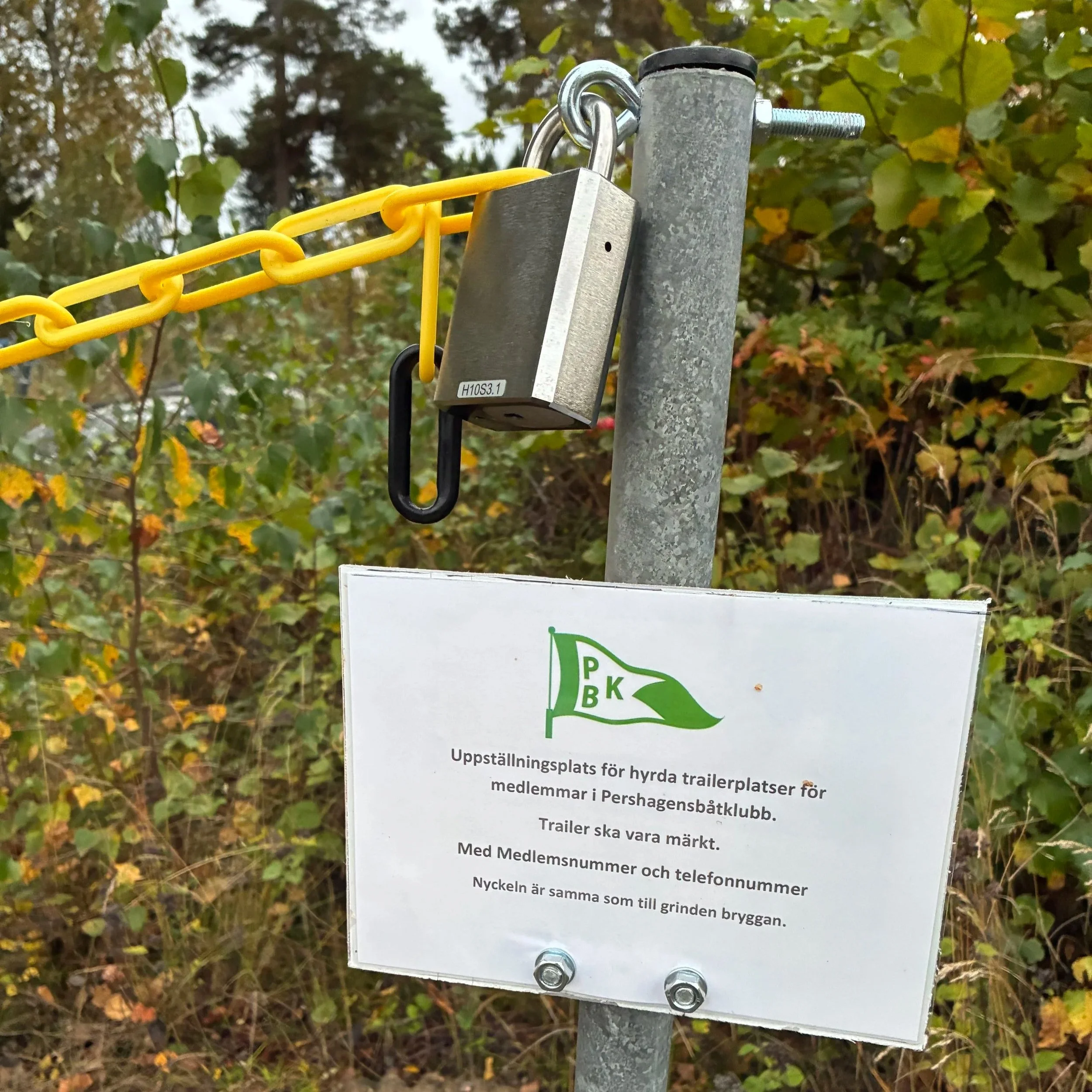 Vinterplats för trailers