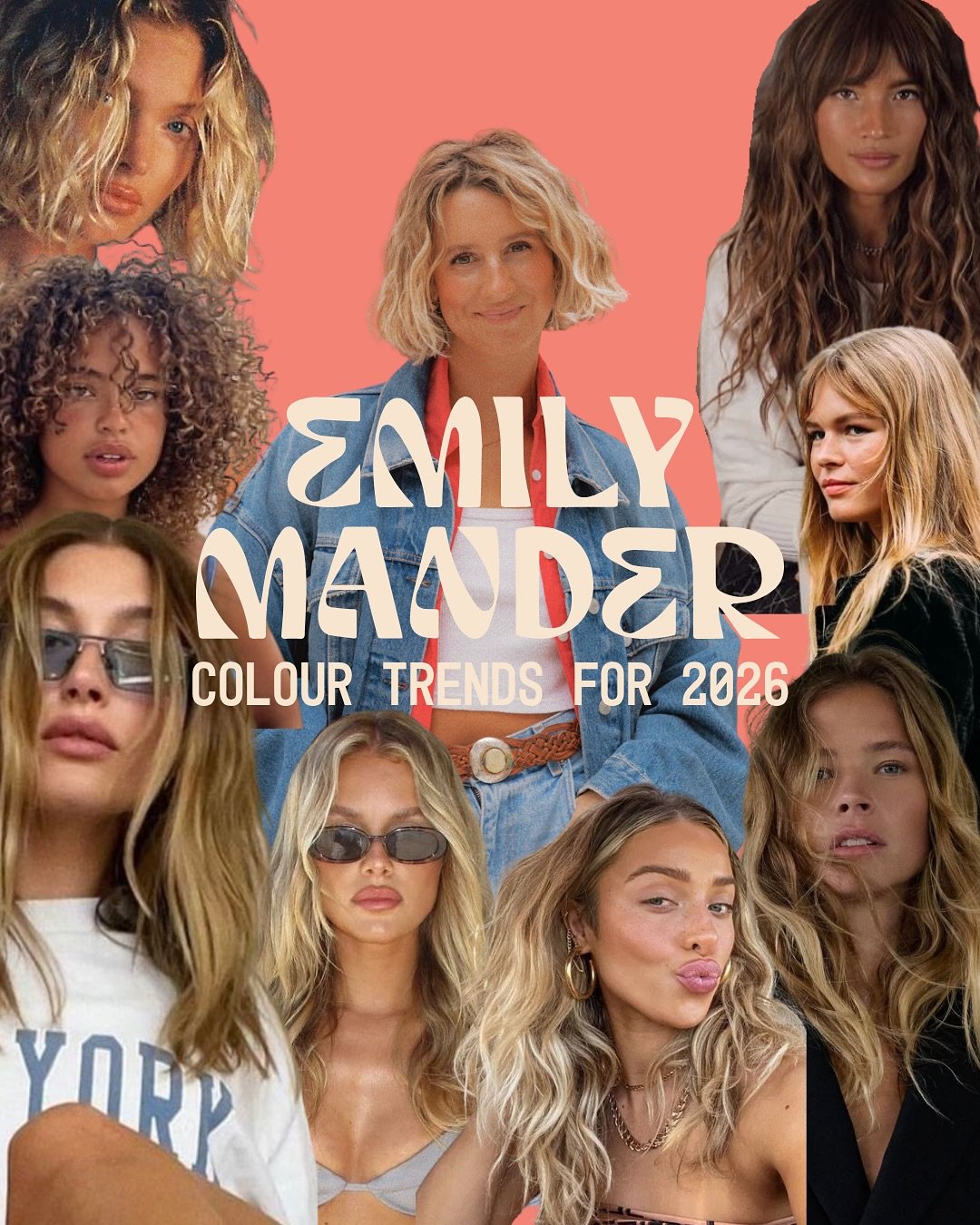 Emily Mander 🌺 Colour trends 2026

Effortless, beachy, real-life colour I&rsquo;ll always stand by! 
warm, glossy, sun-kissed tones with movement. 
These are the shades I&rsquo;m loving for 2026. 🌞

✨✨

#hairtrends #hairforcast #haircolourtrend #ba