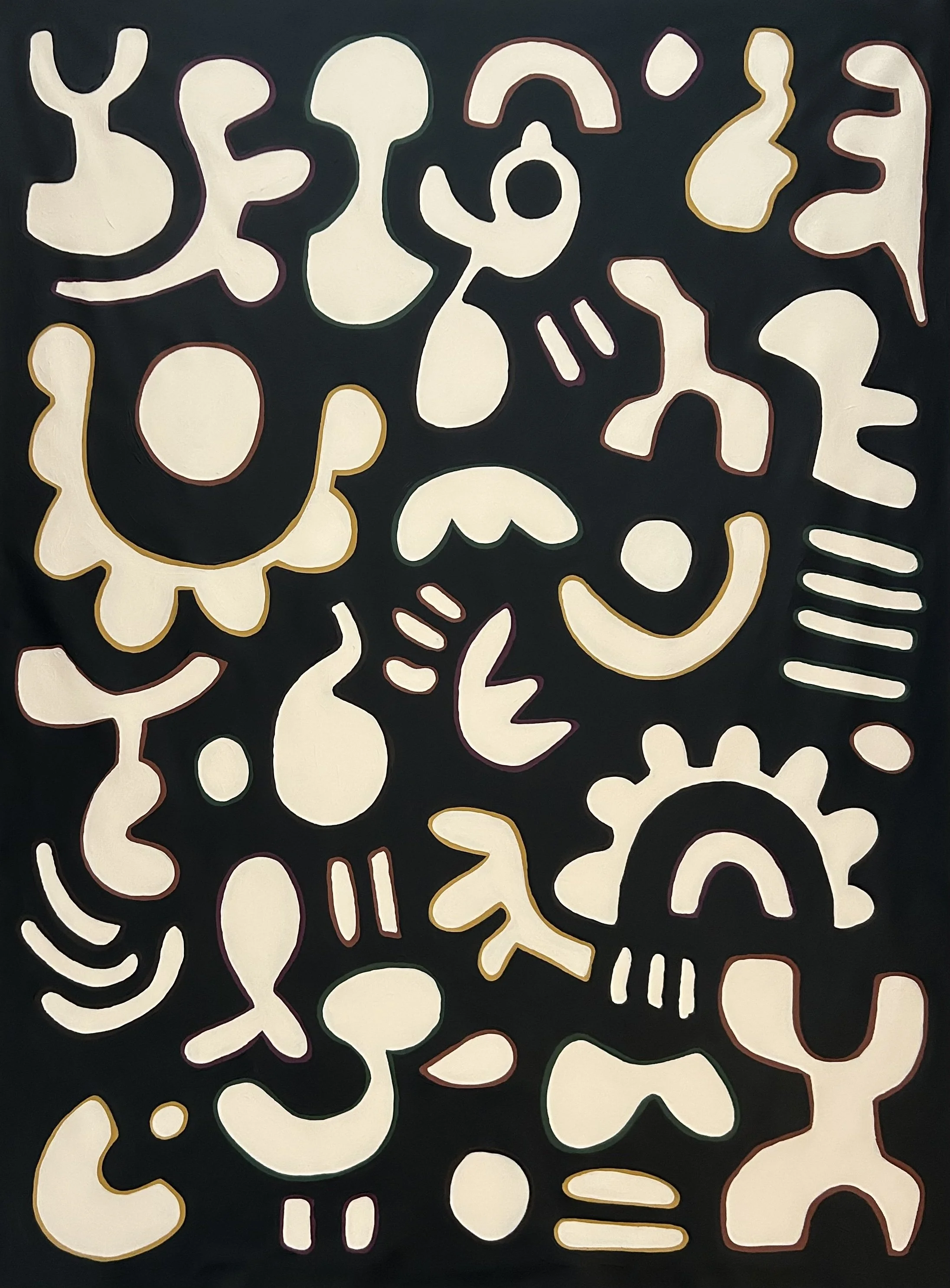 🔴 The Shape of Things (160x120cm) Acrylic on canvas