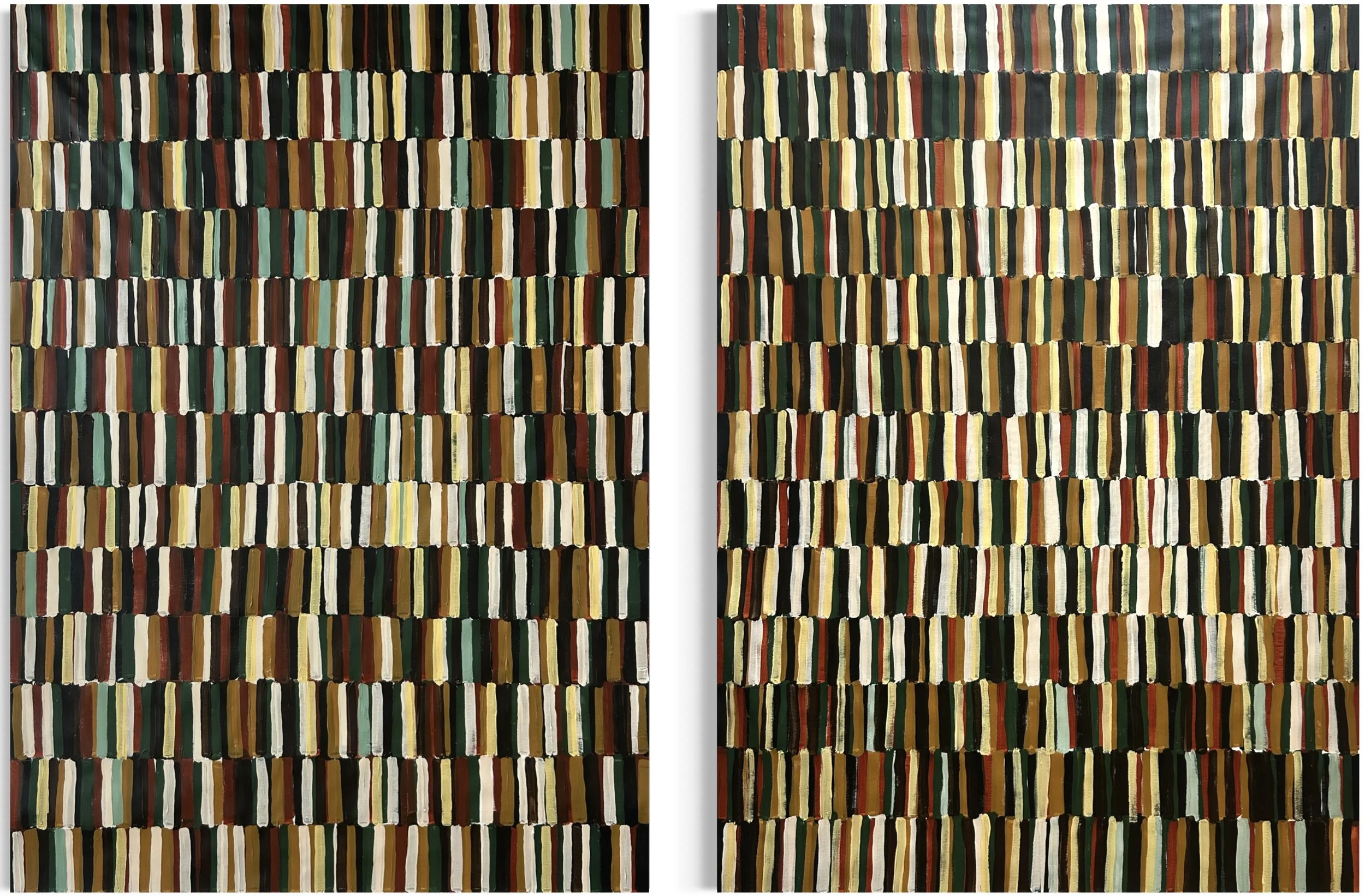 Order Without Perfection (130x188cm) Acrylic on canvas