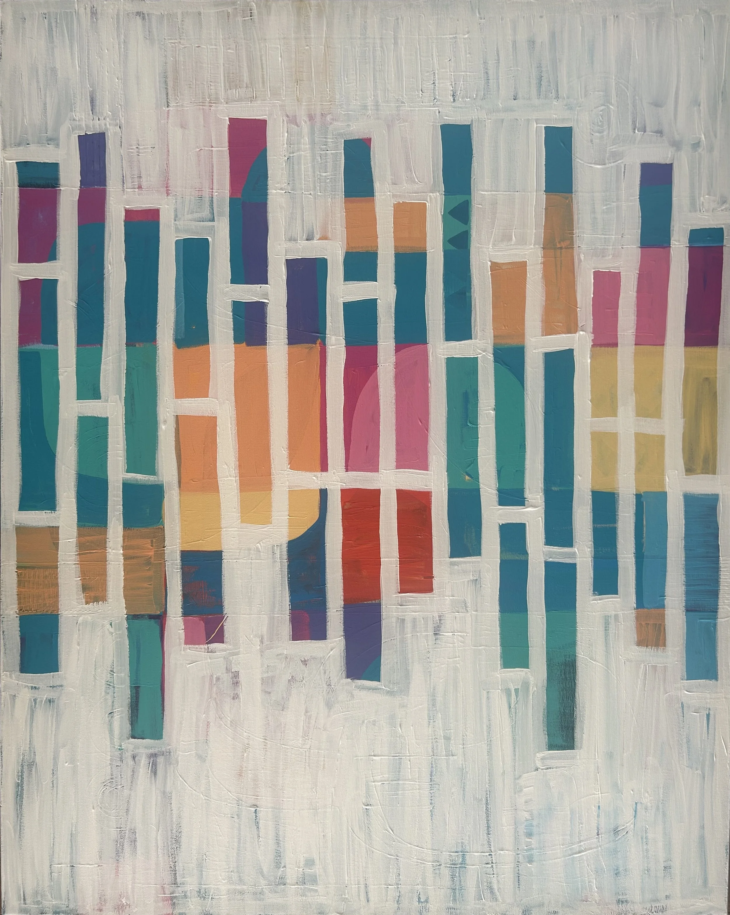 Rules Are Made To Be Broken (100x80cm) Acrylic on canvas