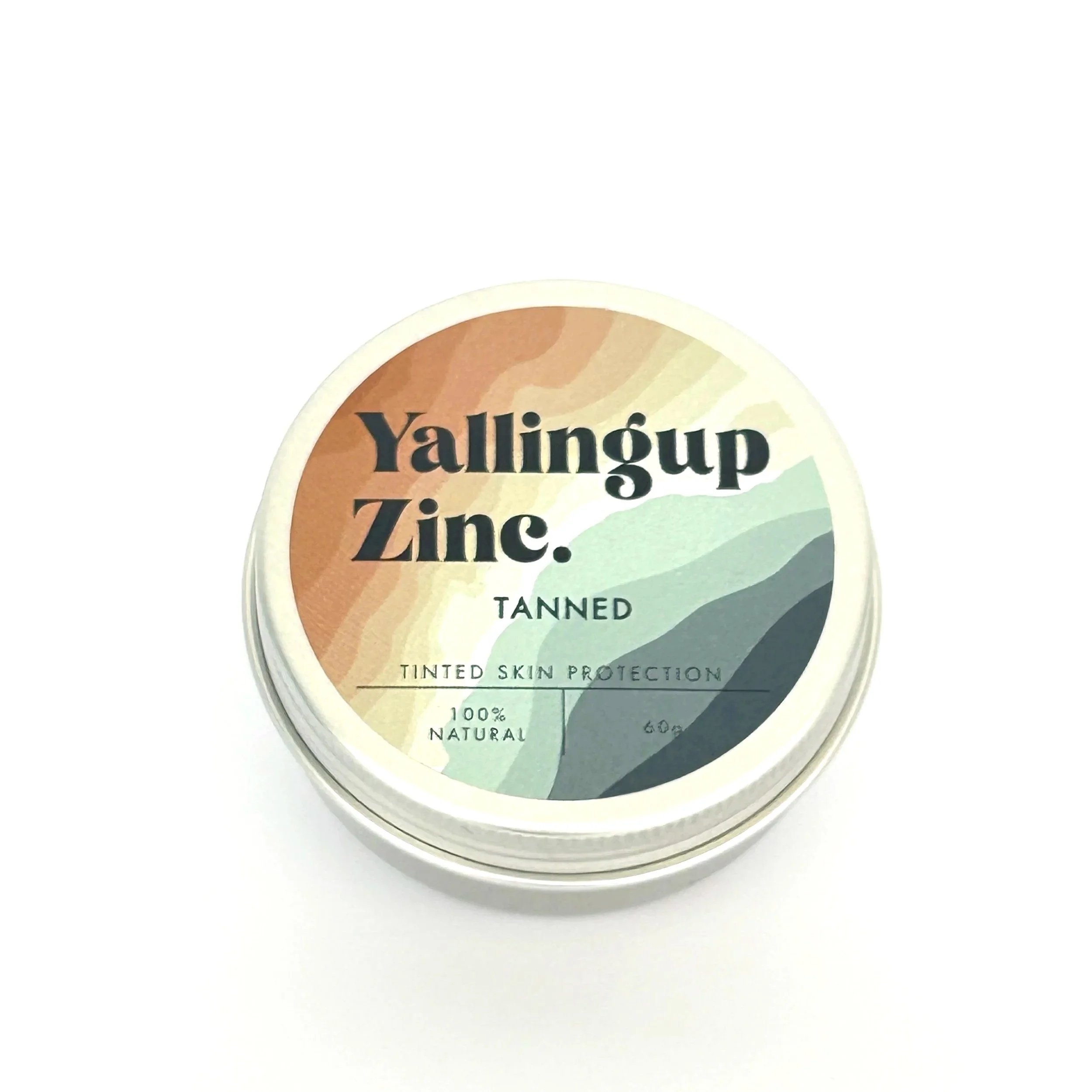 Everyday Tanned by Yallingup Zinc – natural tinted skin barrier in reusable aluminium tin. Designed for surf, sport and life outdoors