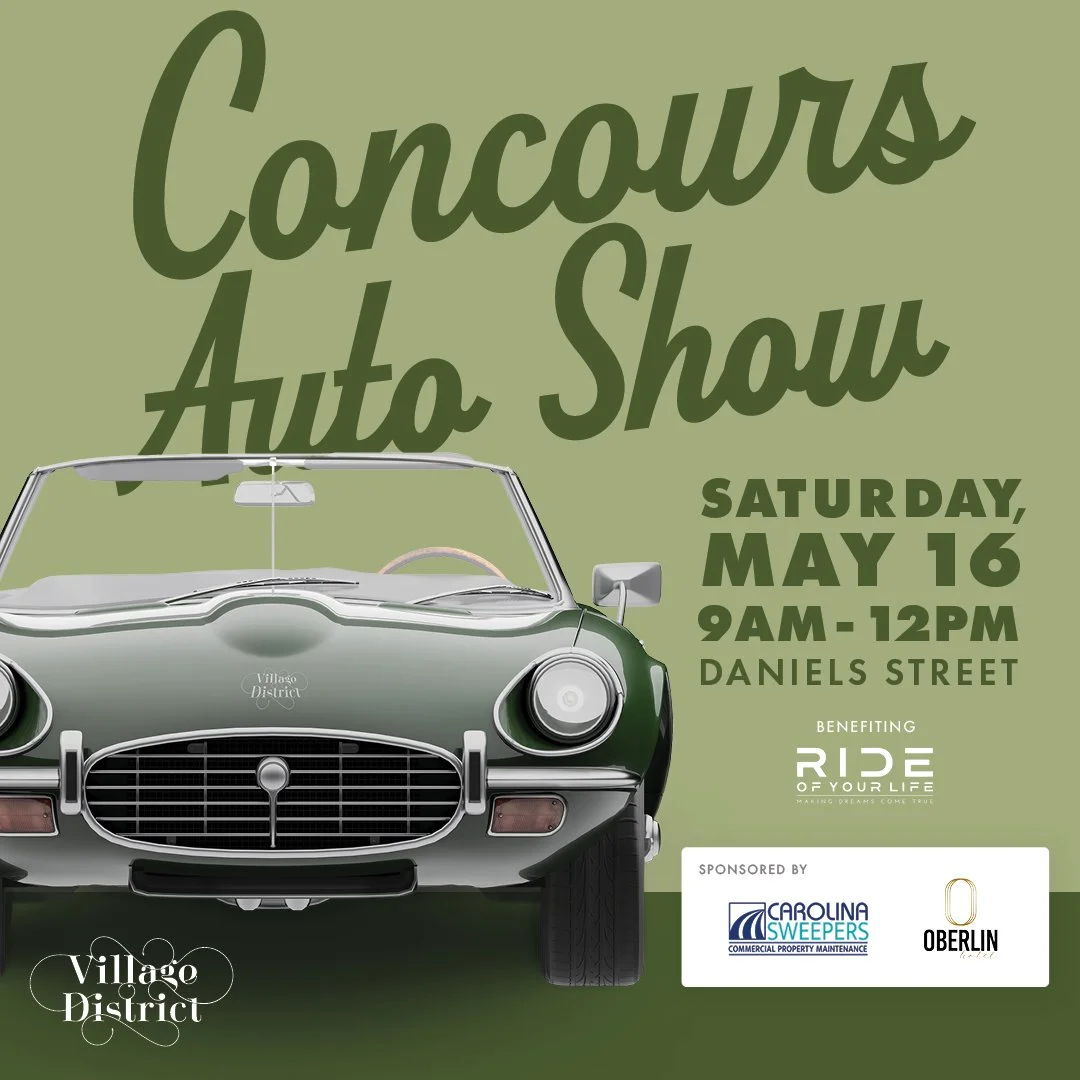 Village District Hosts Spring Concours Auto Show Benefiting Ride of Your Life