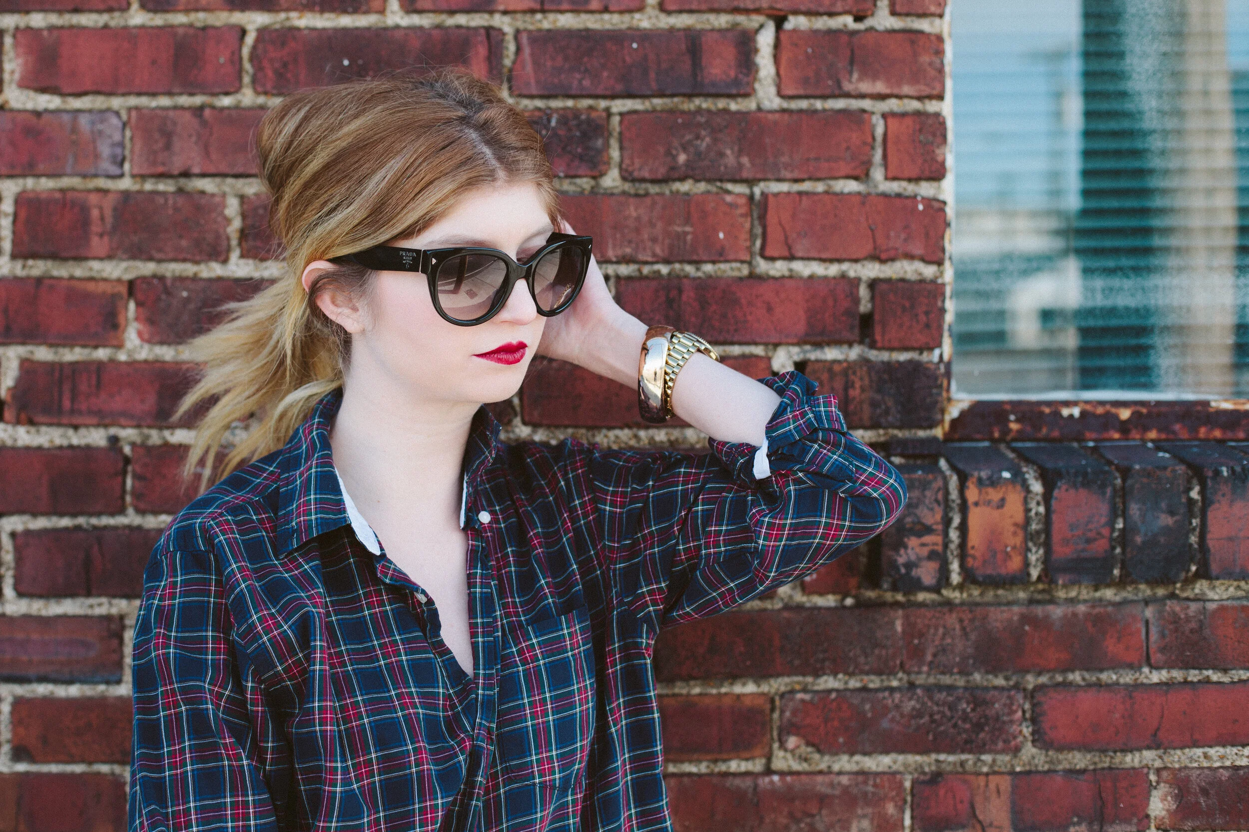 {semi} outfit: plaidy plaid plaids