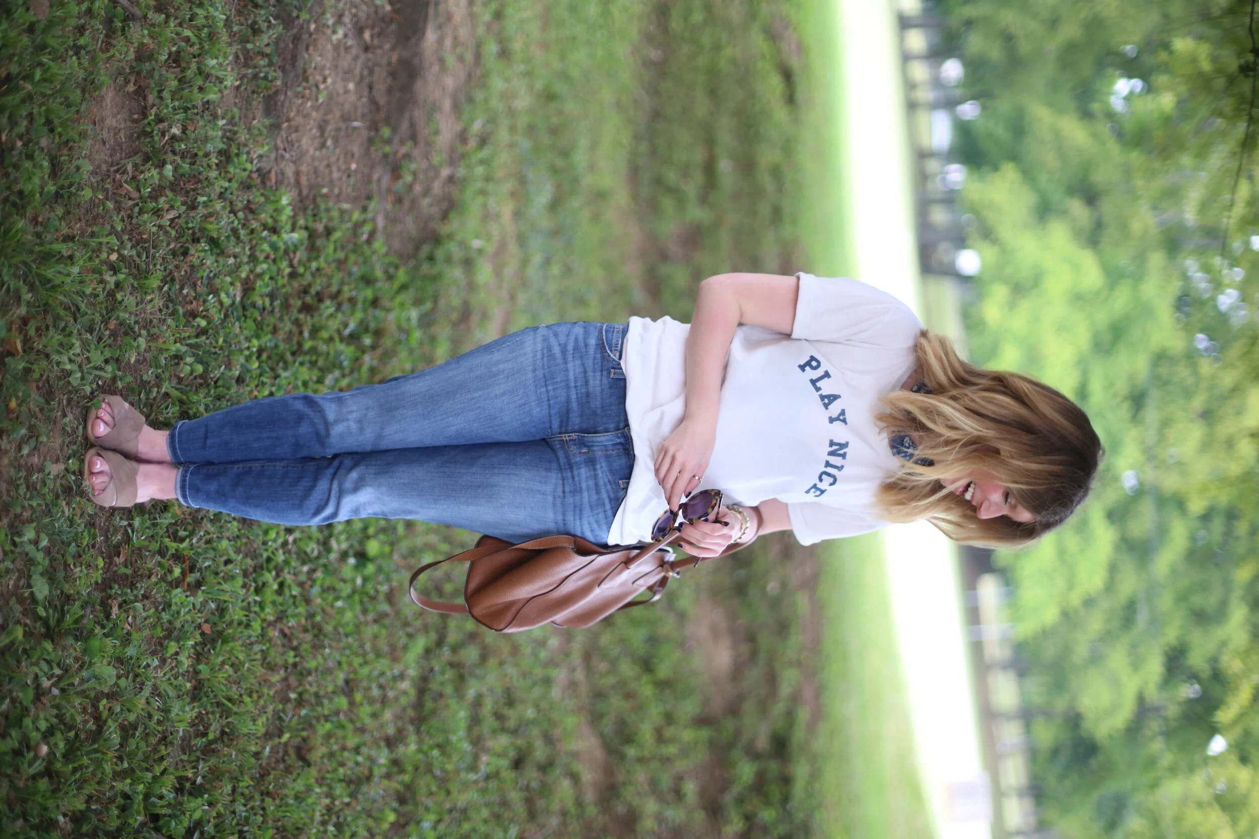 outfit: mother + the kind campaign