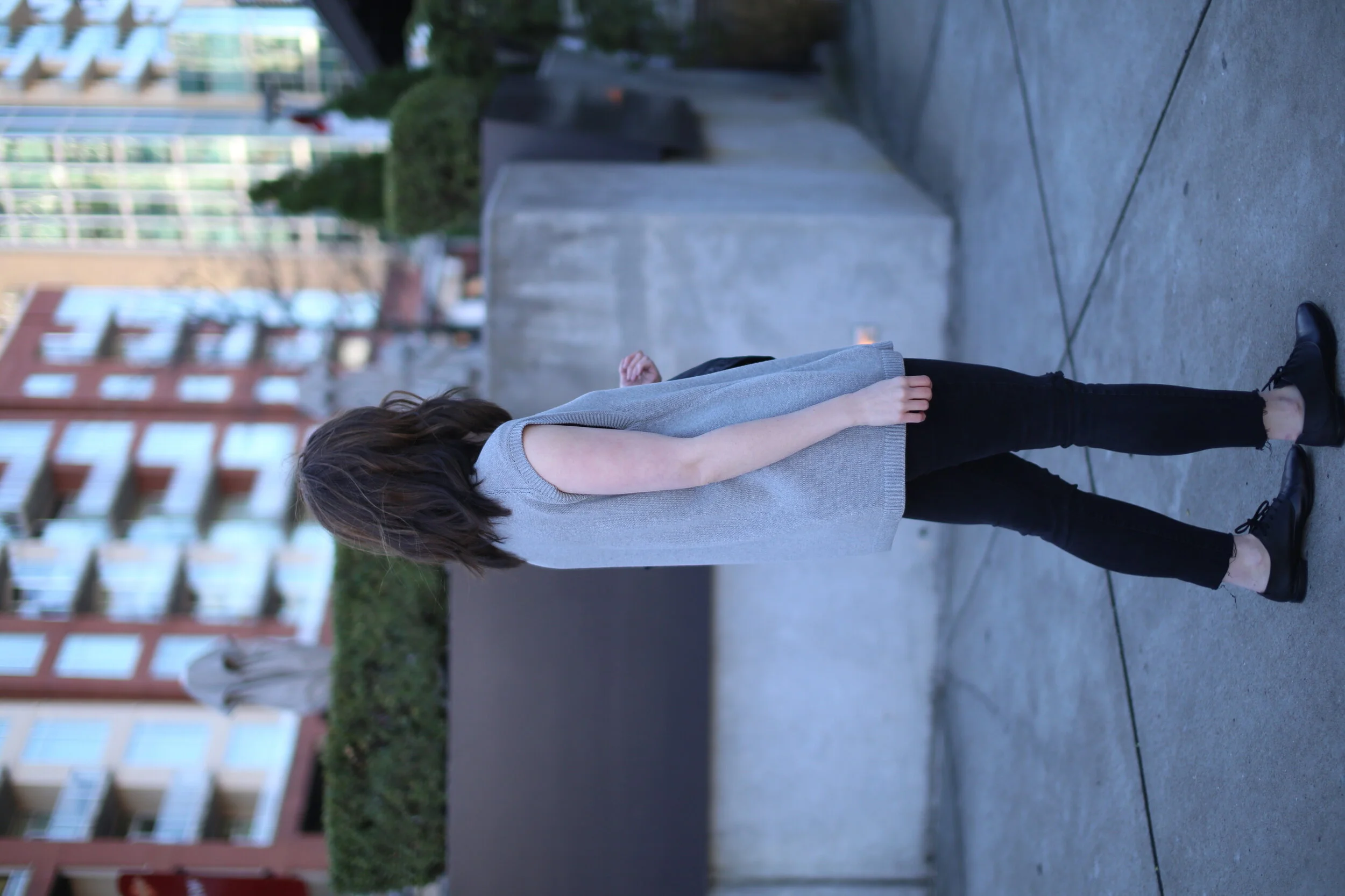 outfit: Black & Grey