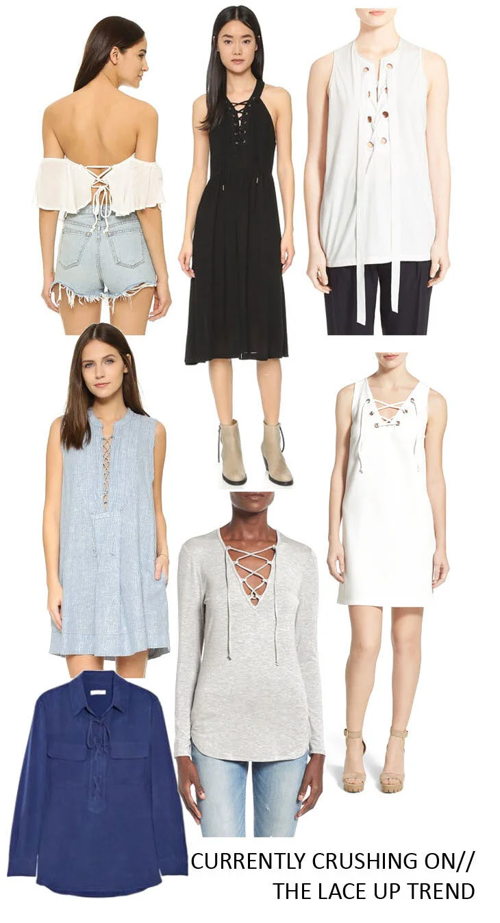 CRUSHING ON // LACE UP