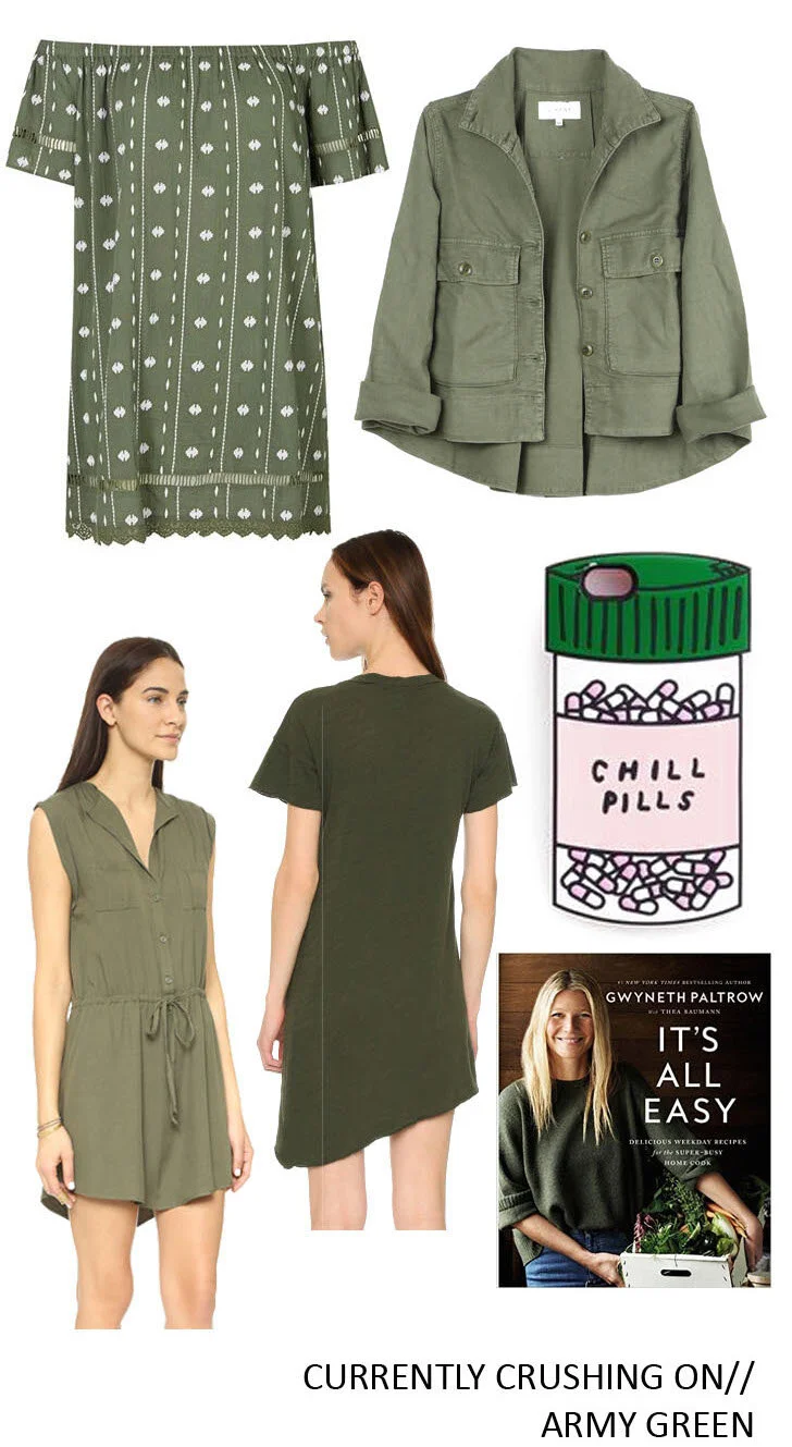 crushing on: army green