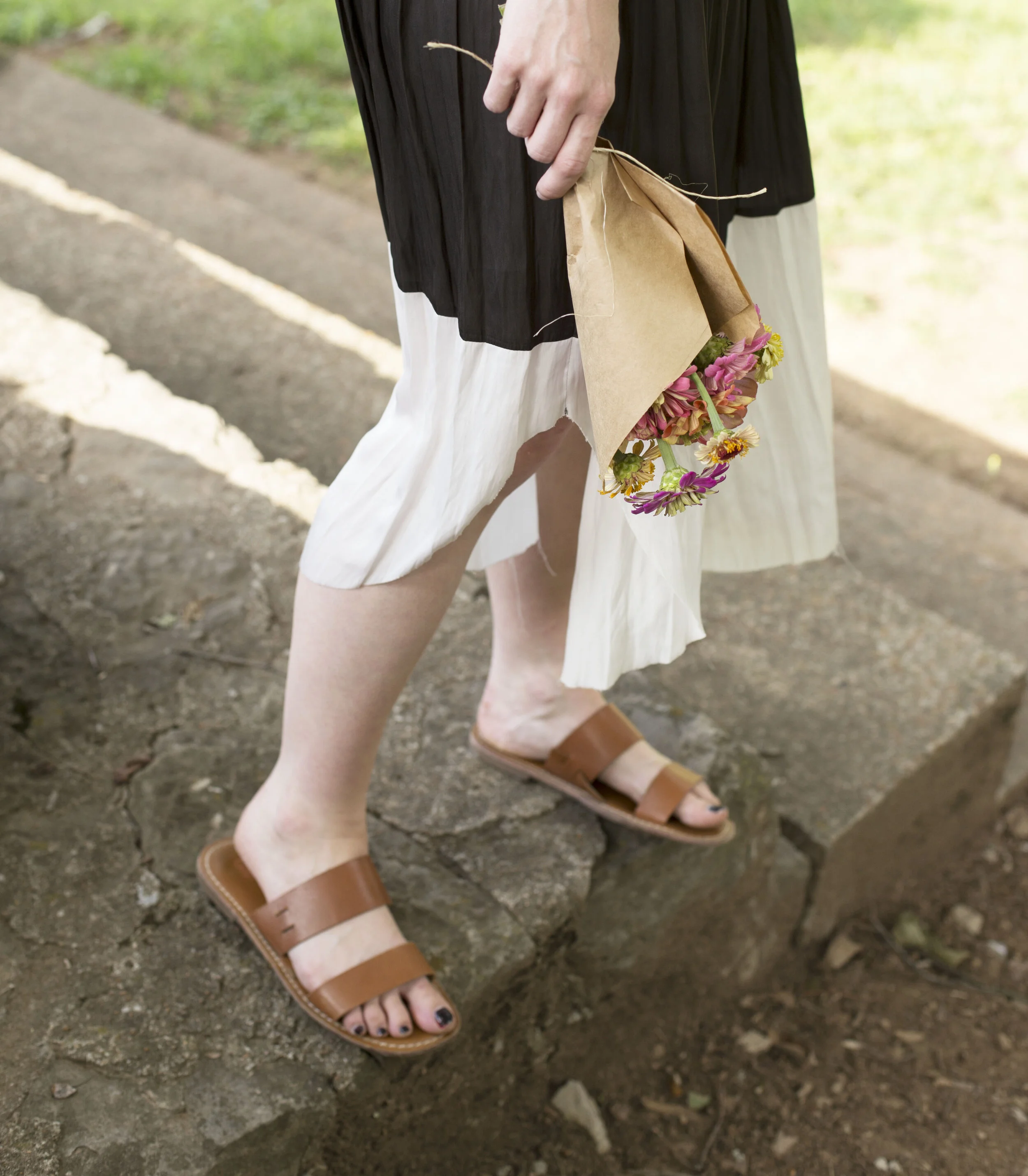 outfit: dressing down the dressy dress