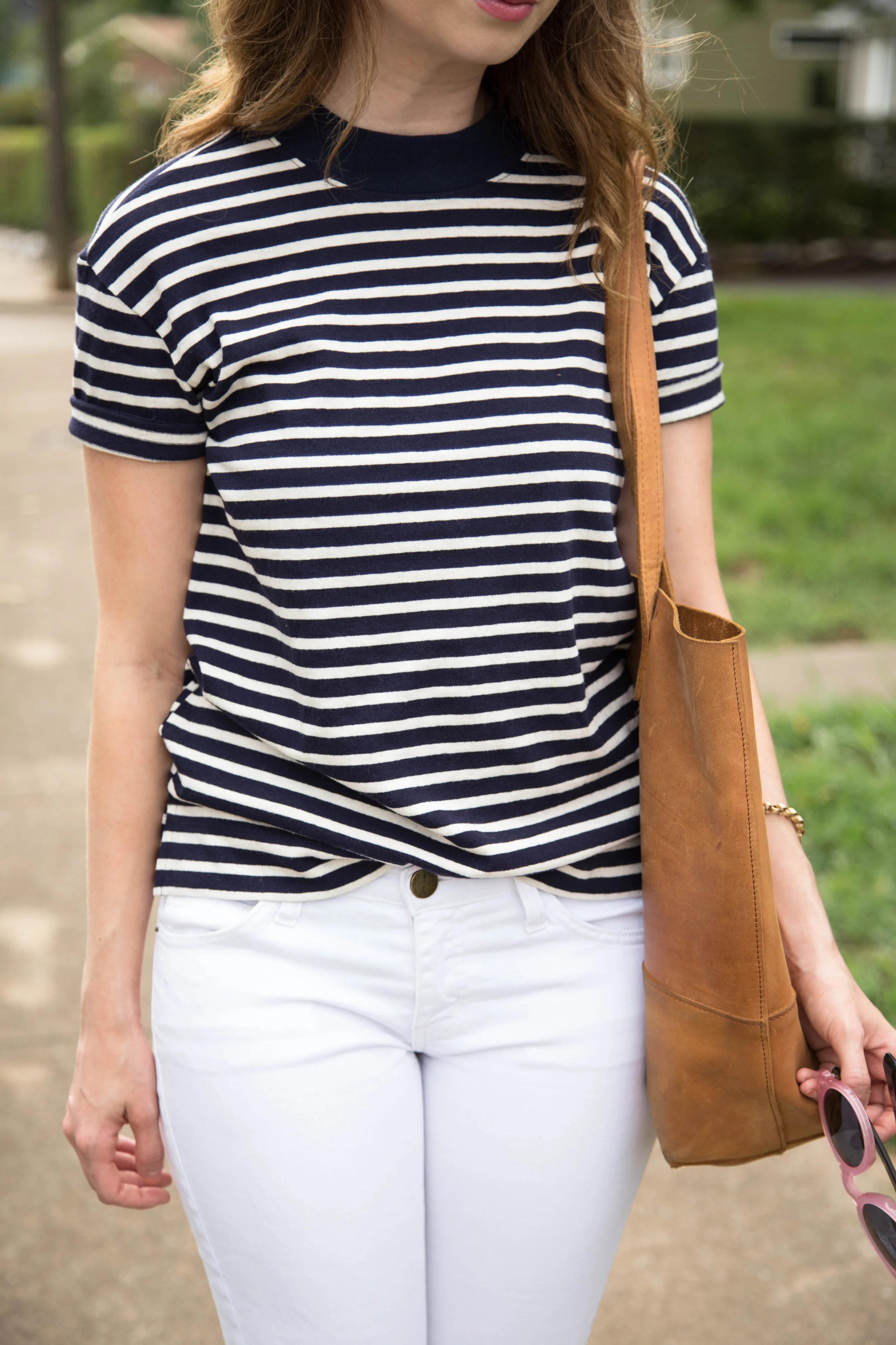 Outfit: Stripes and Pink