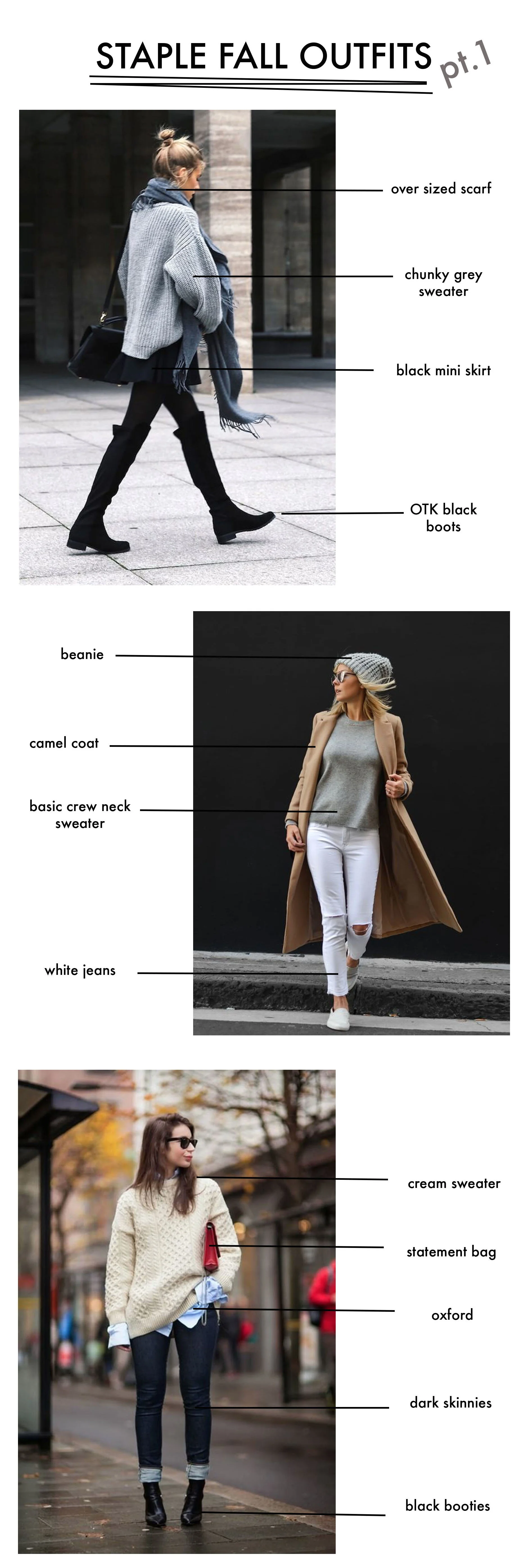 Basic Fall OUtfits pt.1