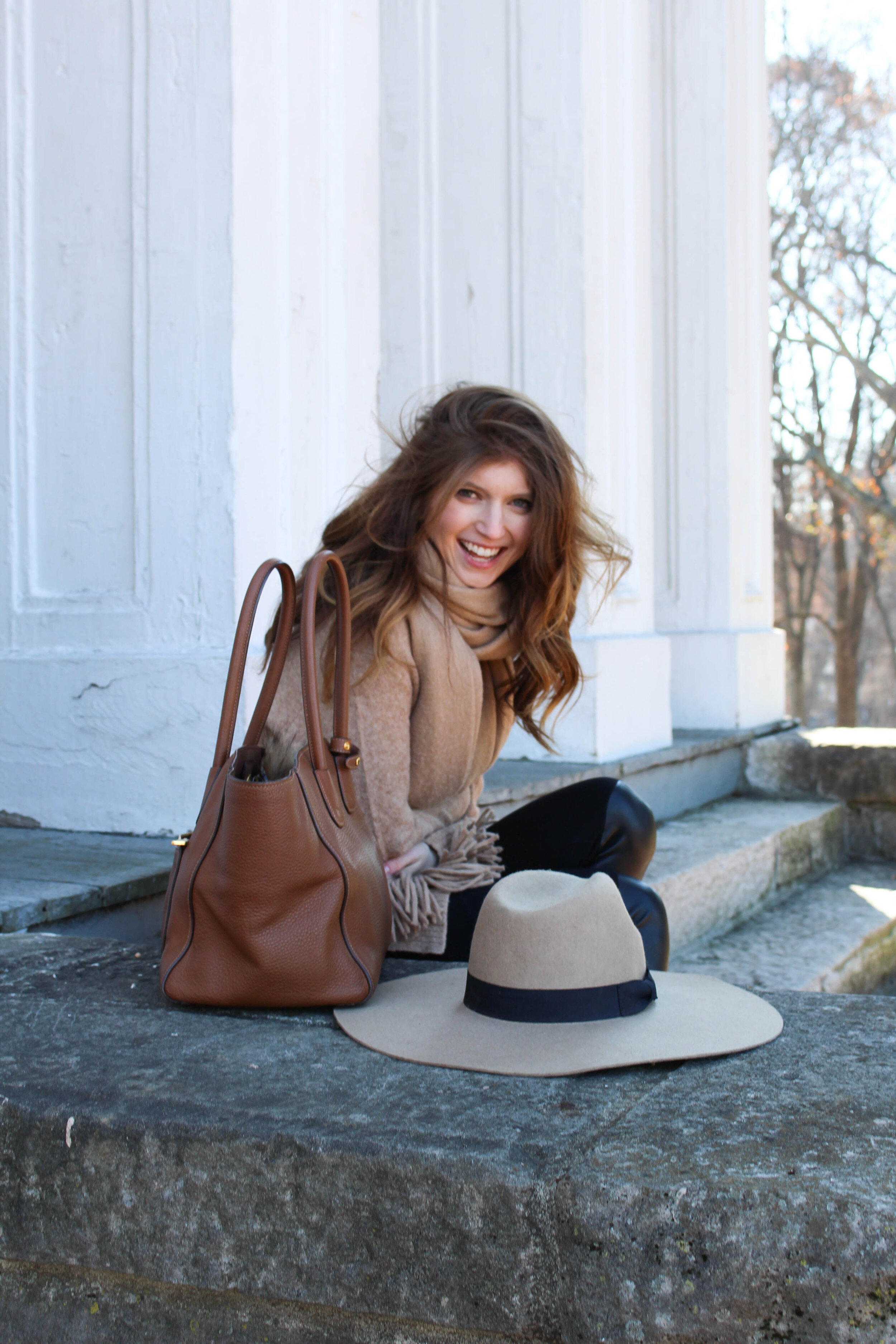 outfit: wide load (hat)