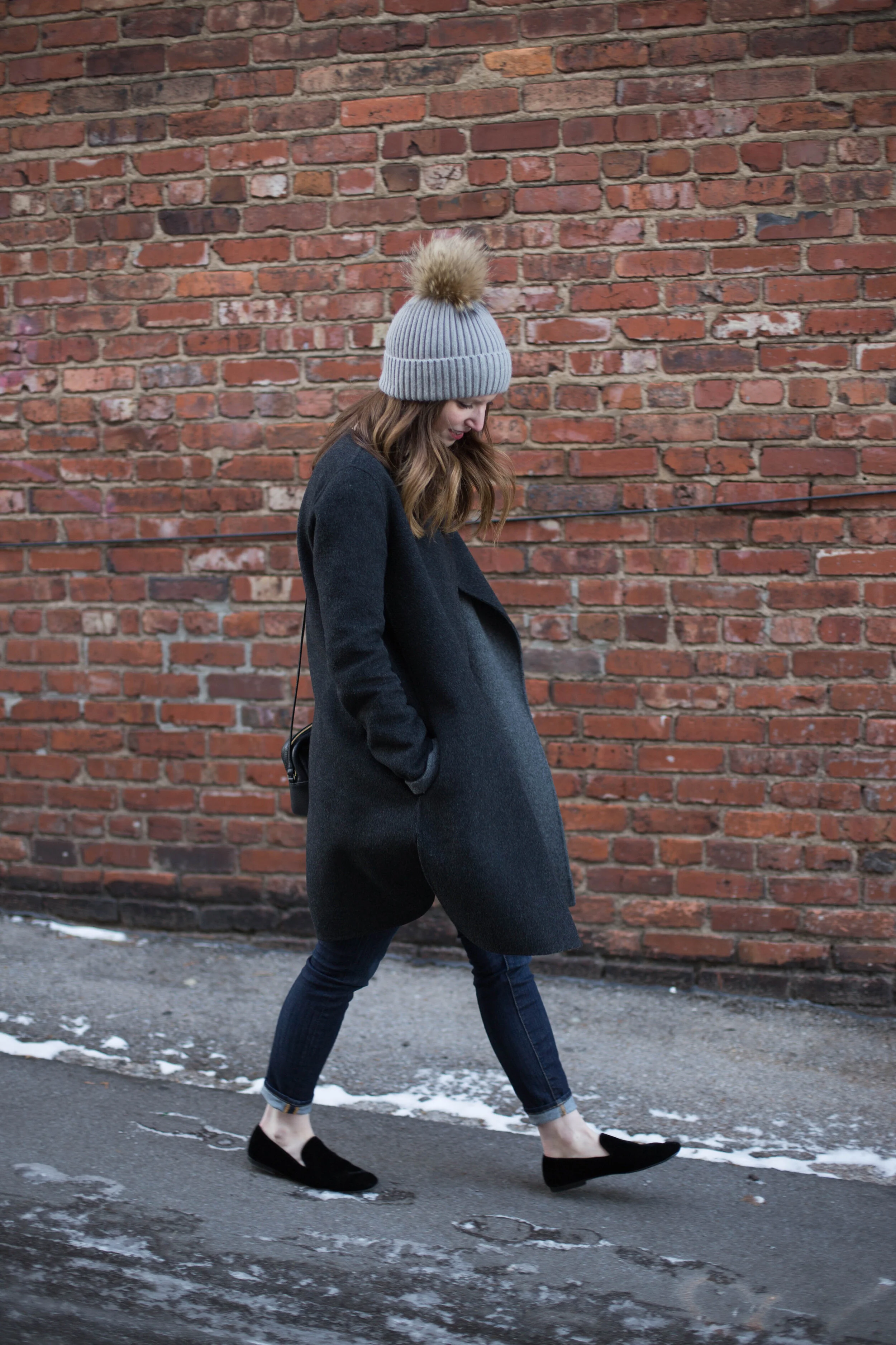 outfit: monochromatic gray