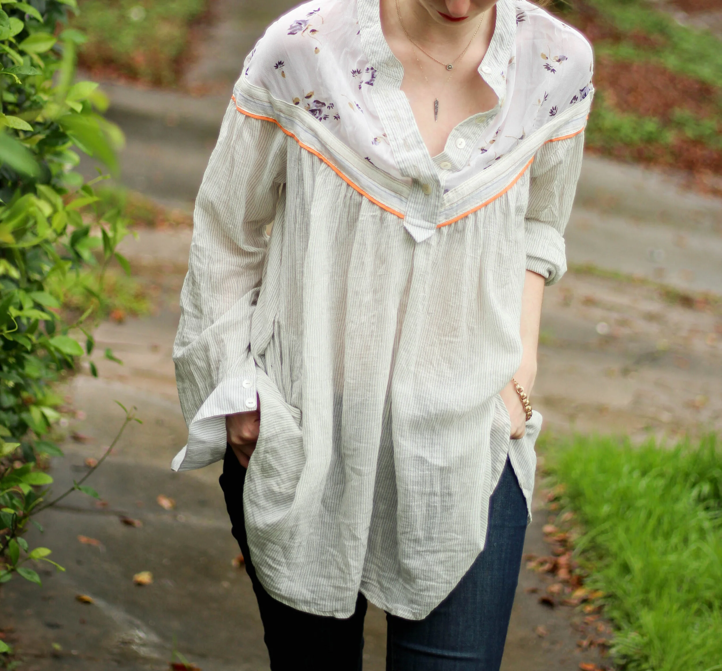outfit: boho blouses