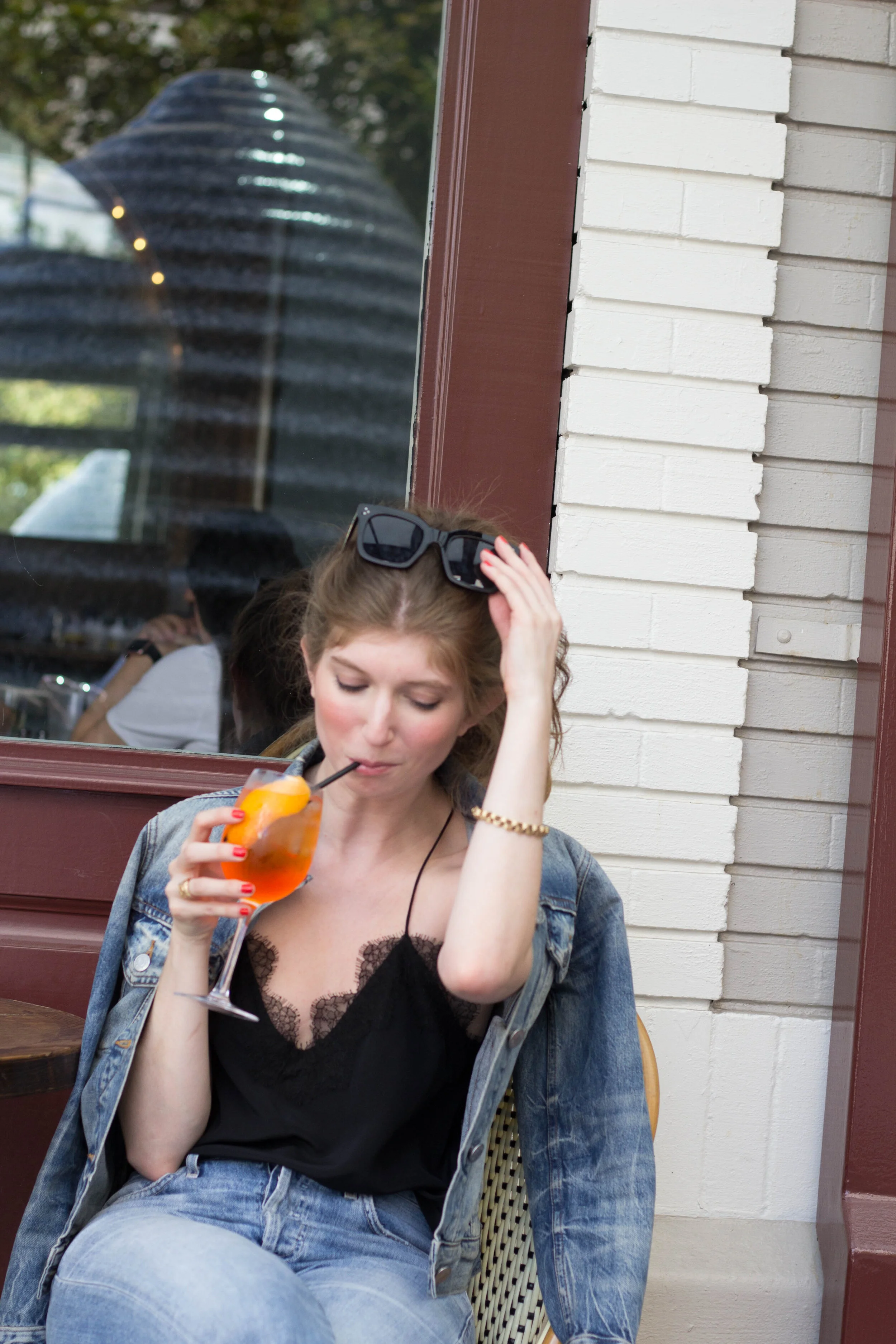 denim on denim + silver