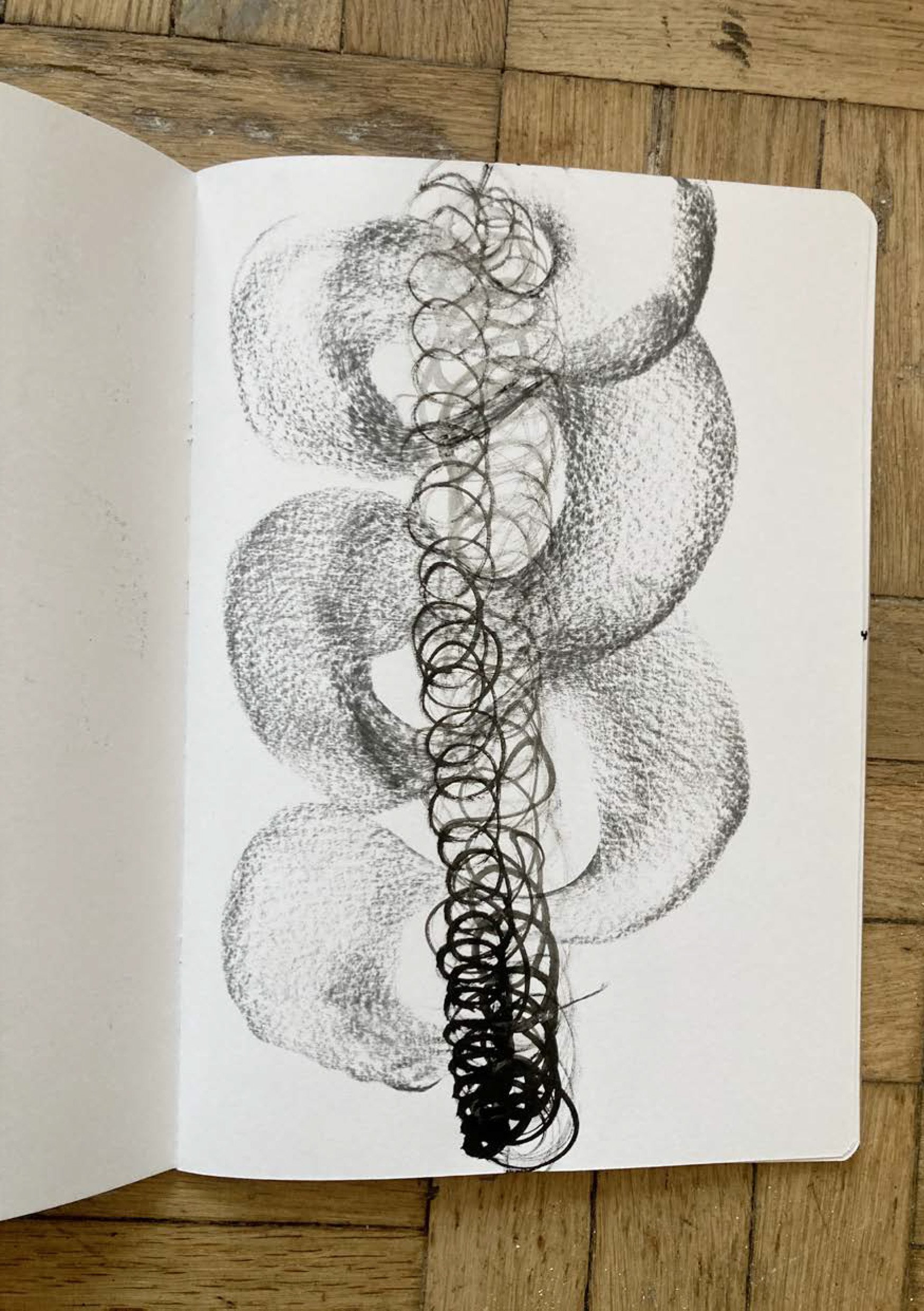 Hannah Robson, initial sketchbook