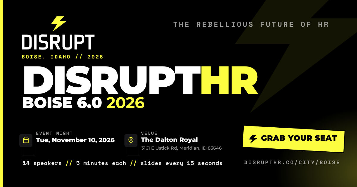 DisruptHR Boise 6.0 2026