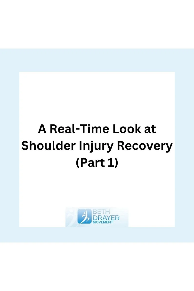 A Real-Time Look at Shoulder Injury Recovery (Part 1)