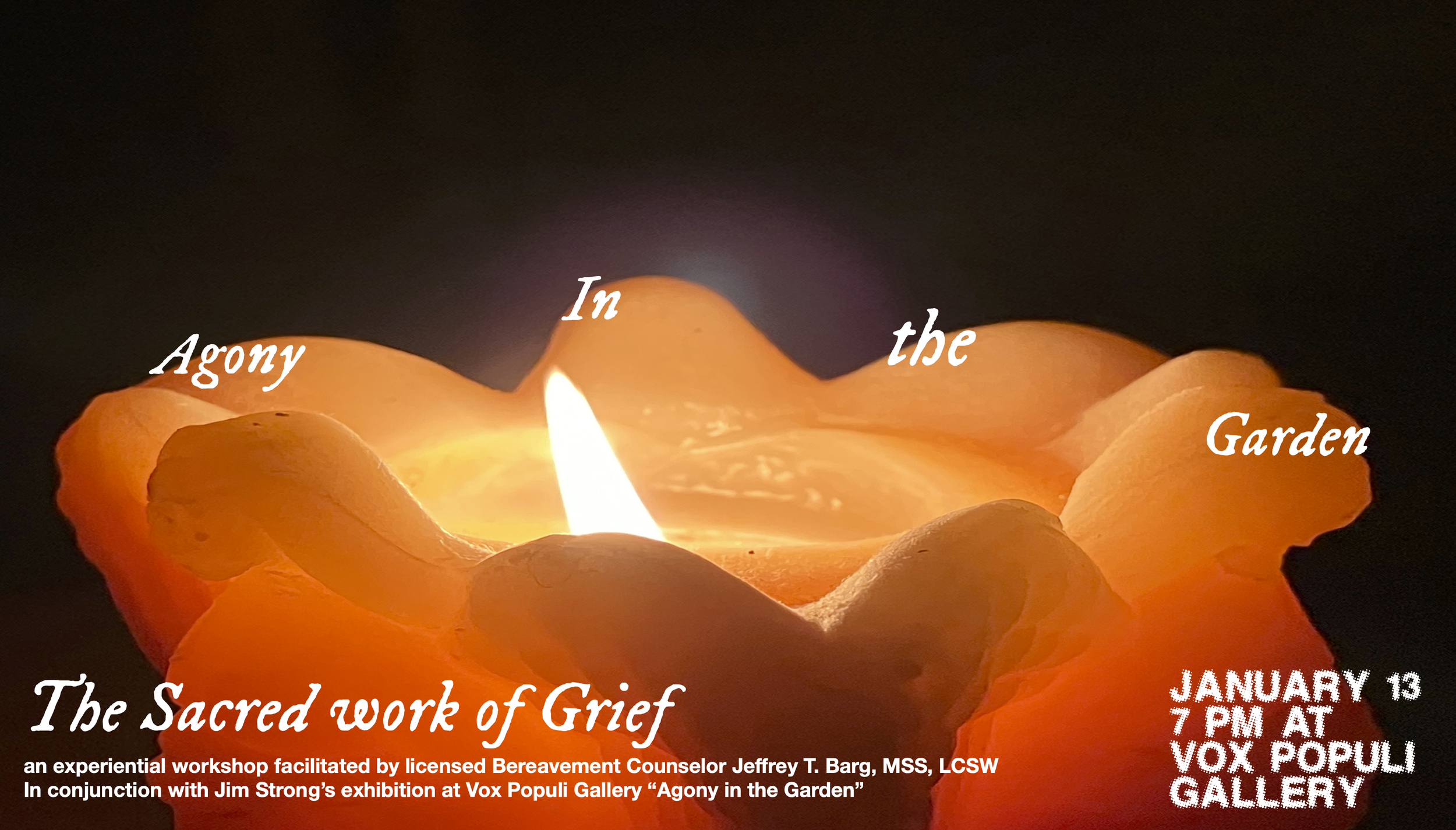 The Sacred Work of Grief: An Experimental Workshop