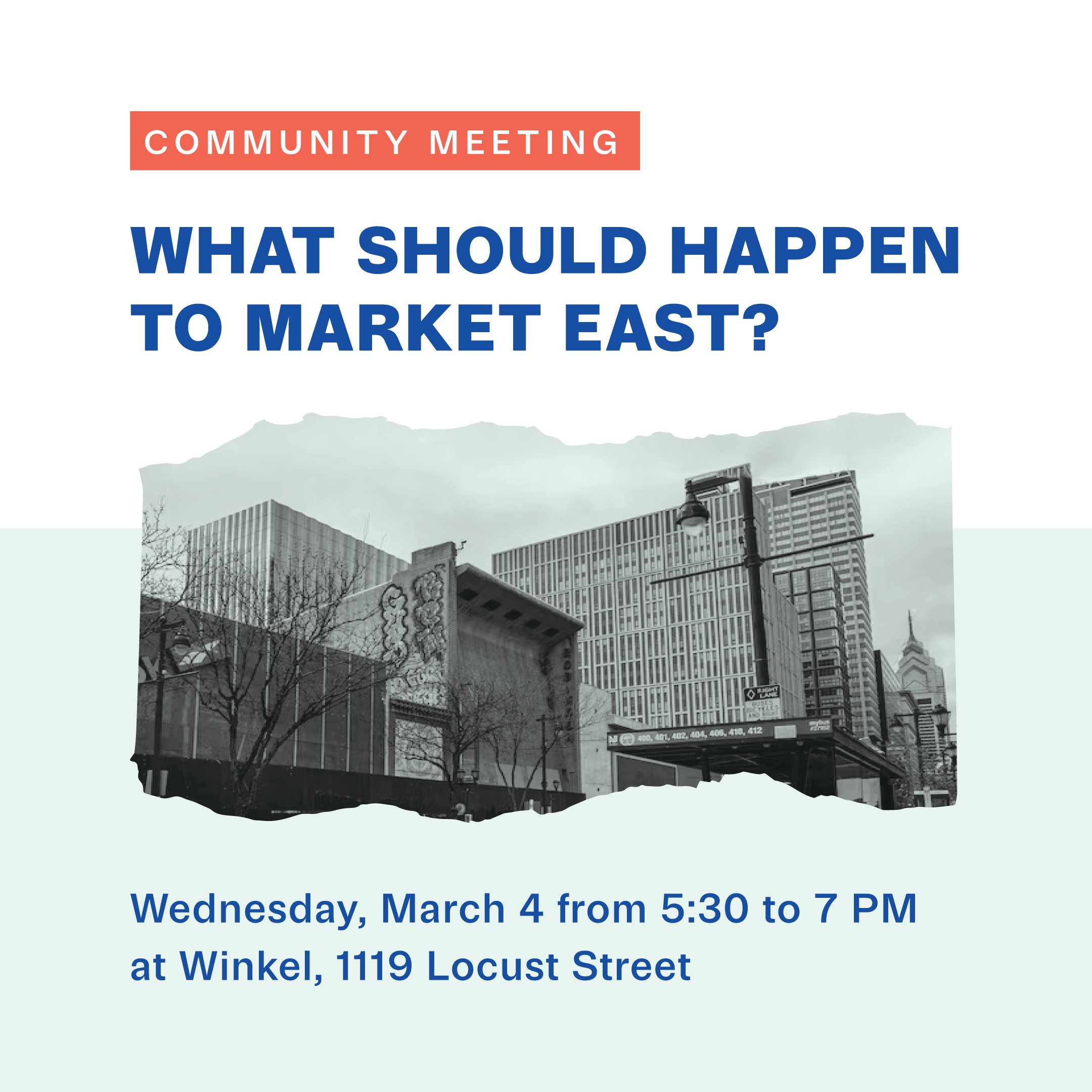 Neighbors Across Market Community Meeting