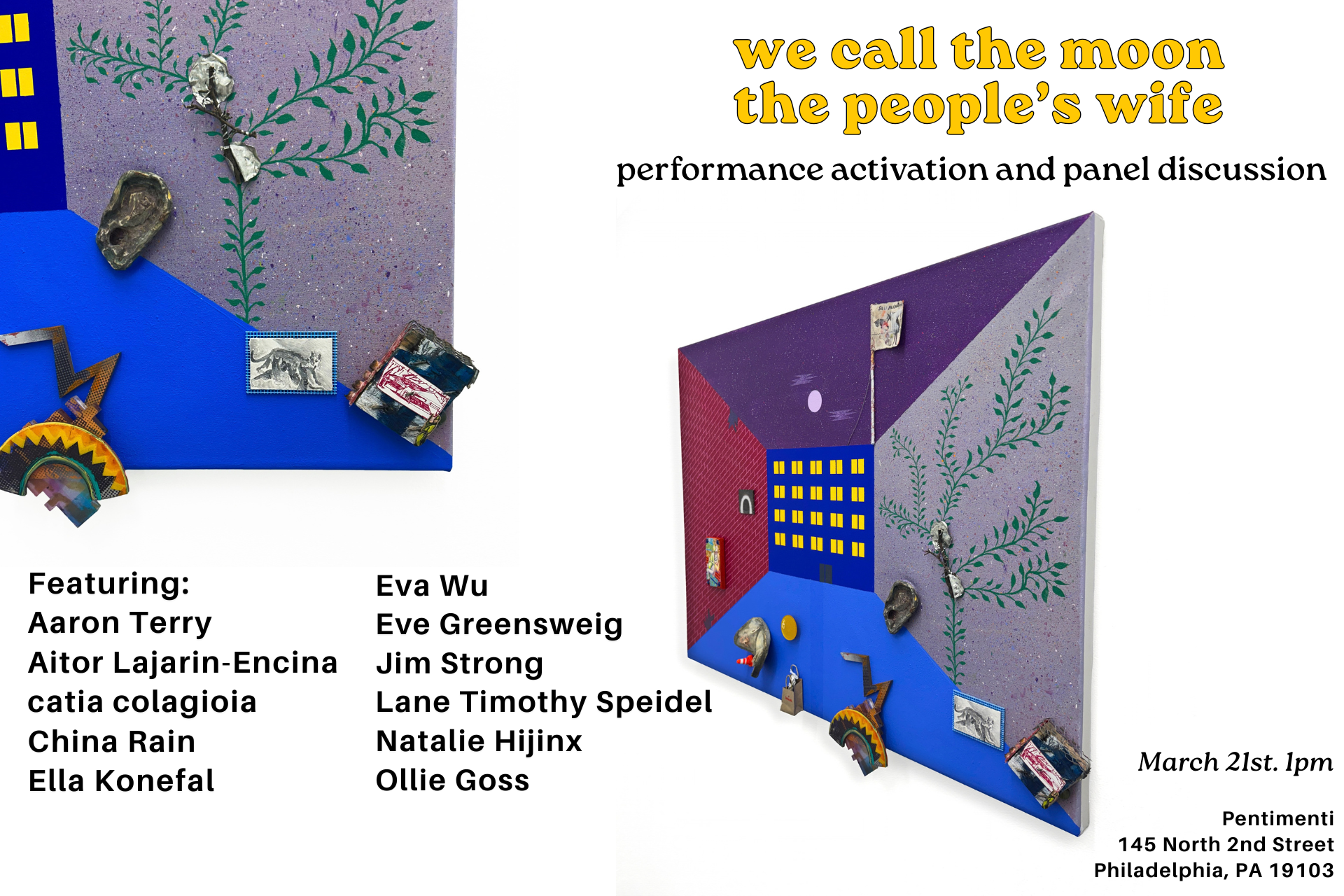 We Call The Moon The People's Wife: Live Performance & Panel Discussion