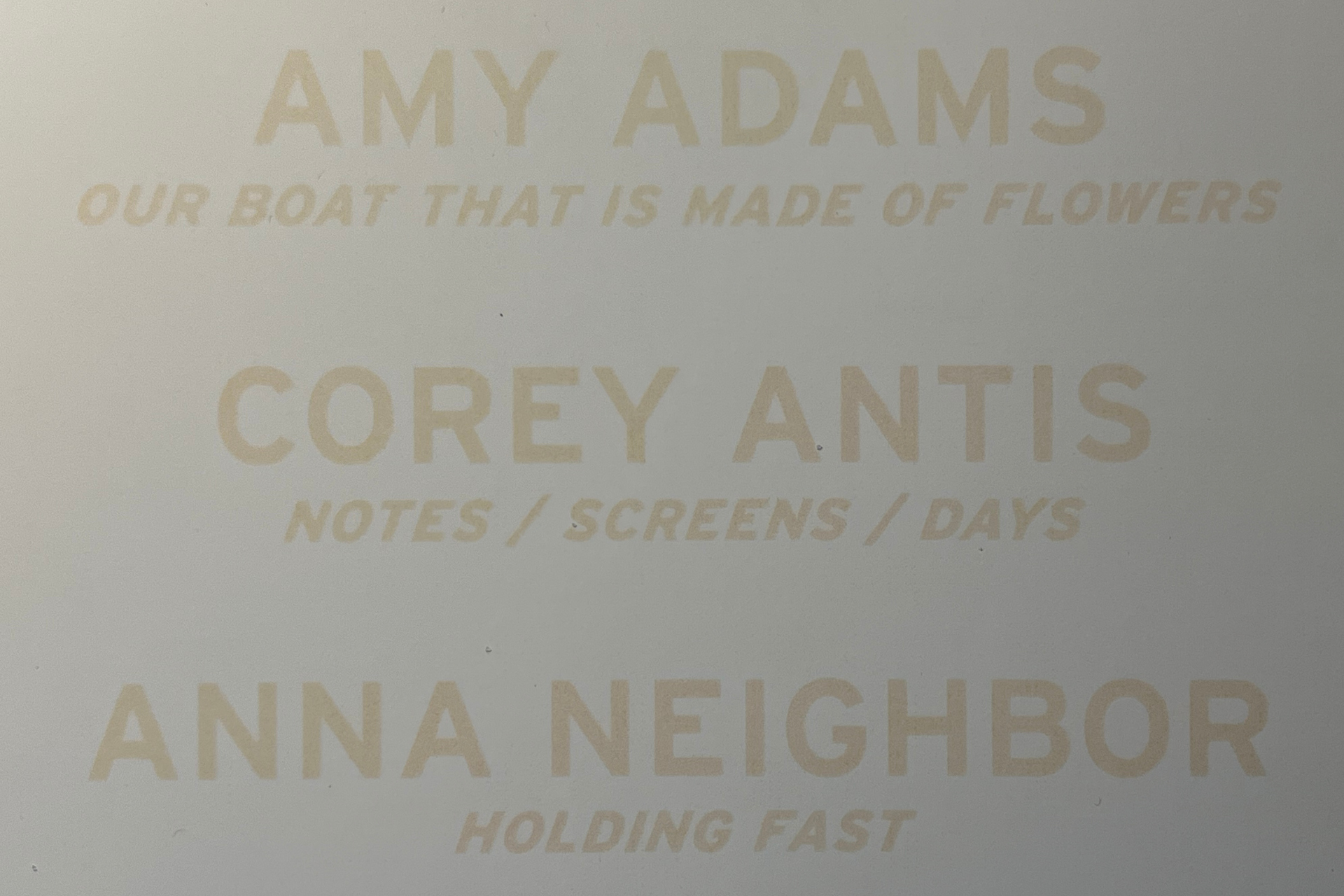 Our Boat That Is Made Of Flowers