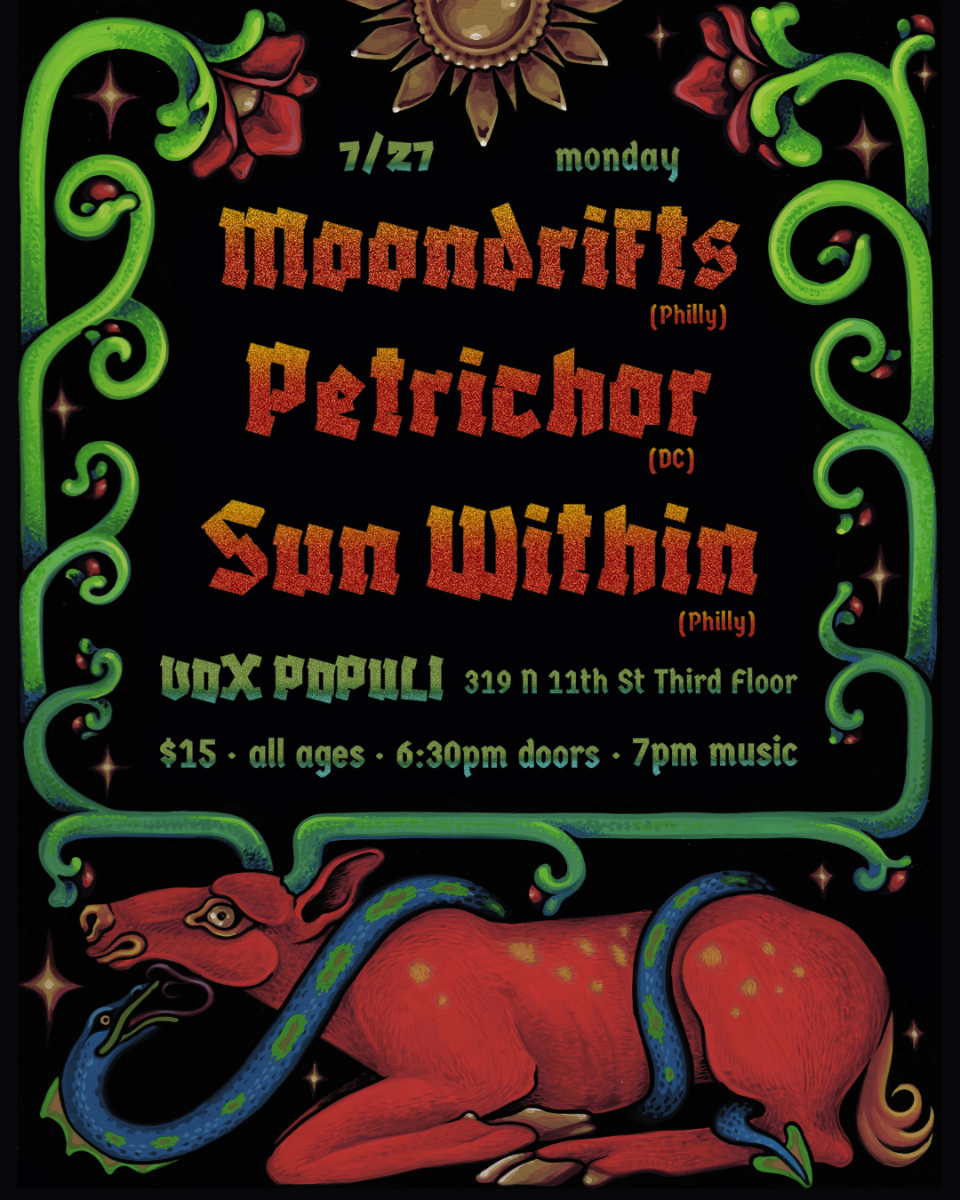 Moondrifts, Petrichor, Sun Within
