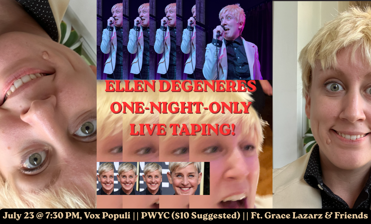 Long Shot: The Ellen Degeneres Show One-Night-Only Live Taping