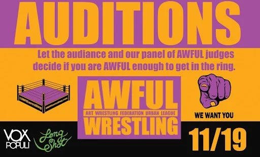AWFUL Wrestling Auditions