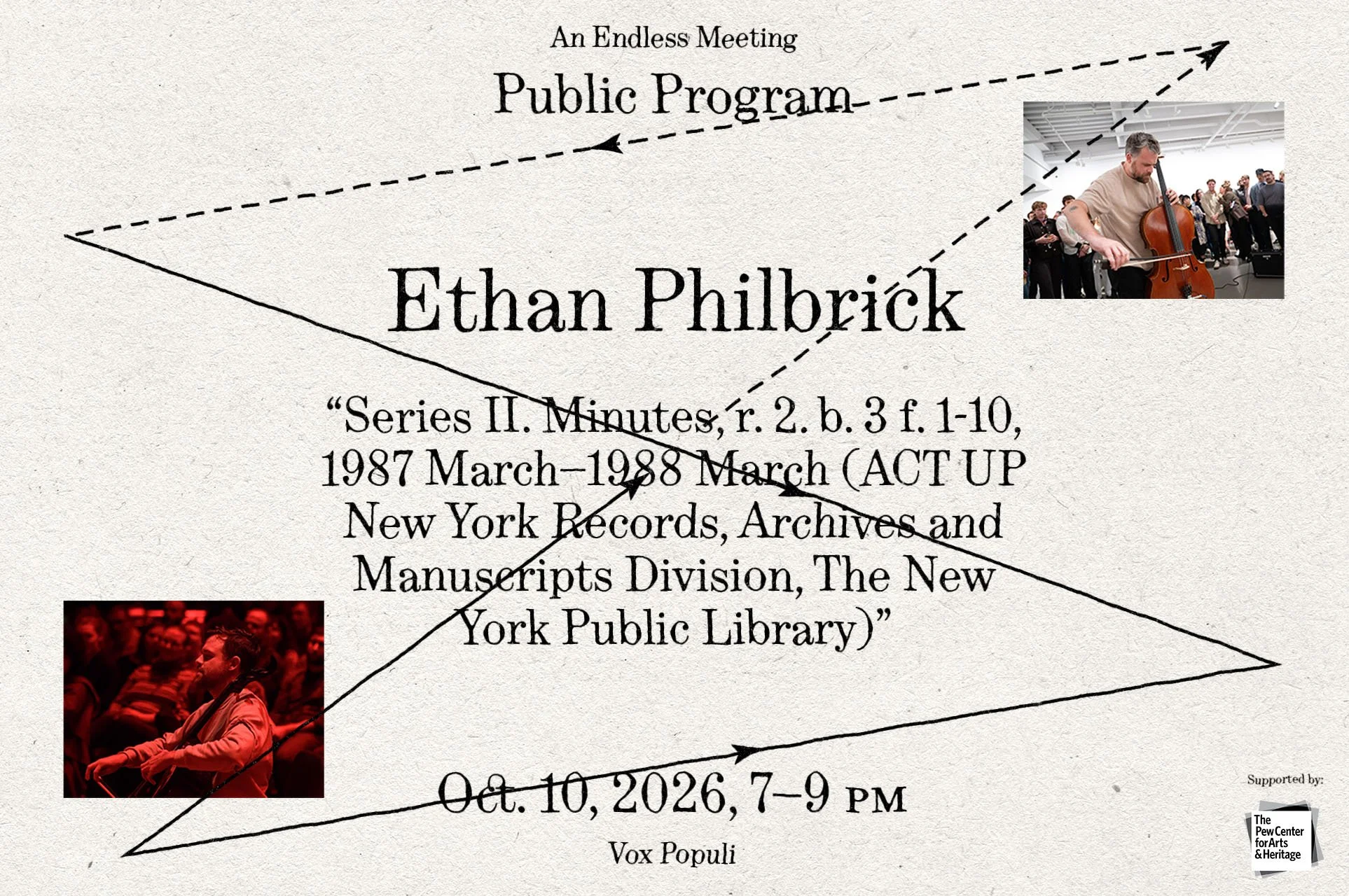 Series II. Minutes, r. 2. b. 3 f. 1-10, 1987 March – 1988 March (ACT UP New York Records, Archives and Manuscripts Division, The New York Public Library)