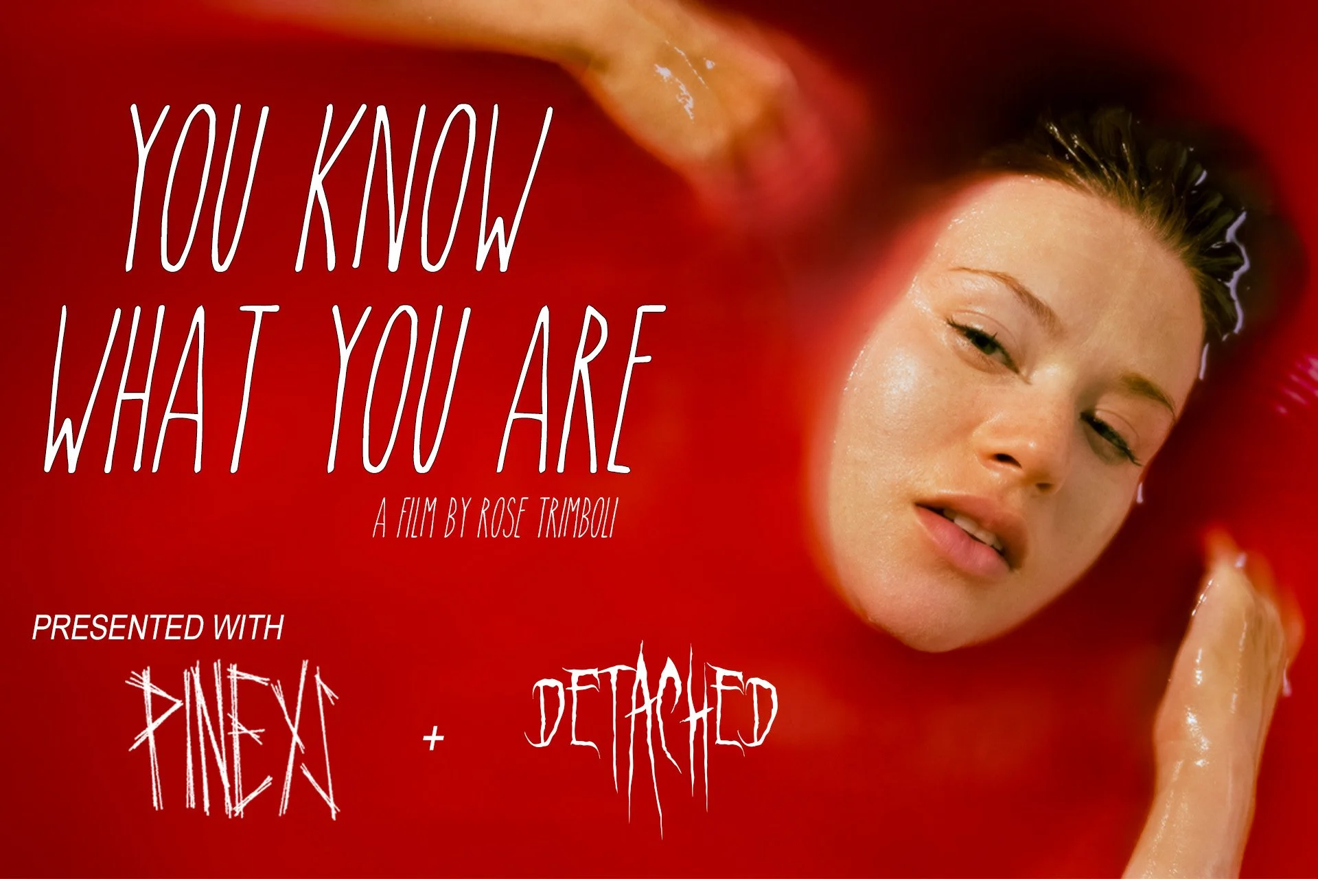 You Know What You Are: Film Screening