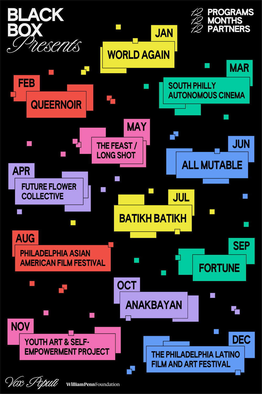 Vox Populi Announces Partners for Black Box Presents Program — Vox Populi