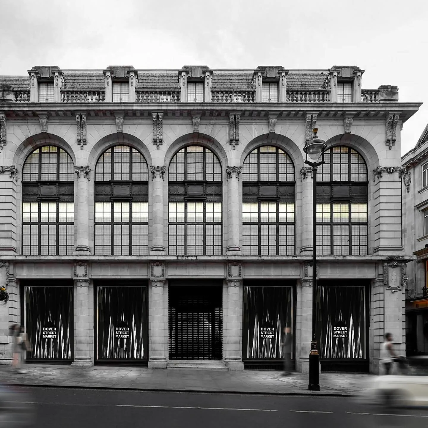 &ldquo;Steel Forest,&rdquo; is a striking window display project for the 2024 holiday season at @doverstreetmarketlondon, which reimagines the traditional fir tree using industrial stainless steel. The storefront transforms into an otherworldly scene