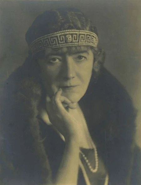 Lady Allan wearing the tiara 