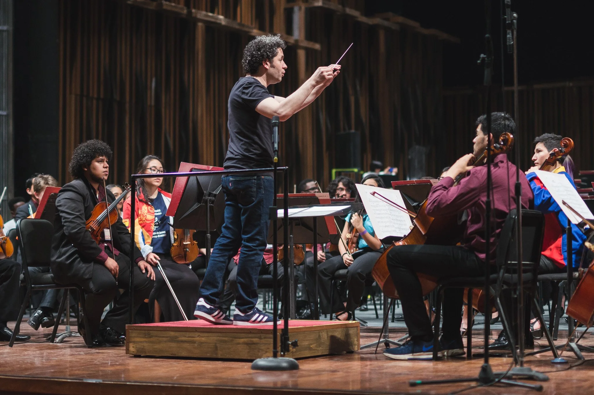 Taller de arte y ciudadanía "Encuentros" en la Ciudad de México, presentado por Gustavo Dudamel Foundation