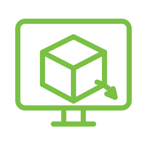 3D model preview icon representing an optional QuickPlan walkthrough.