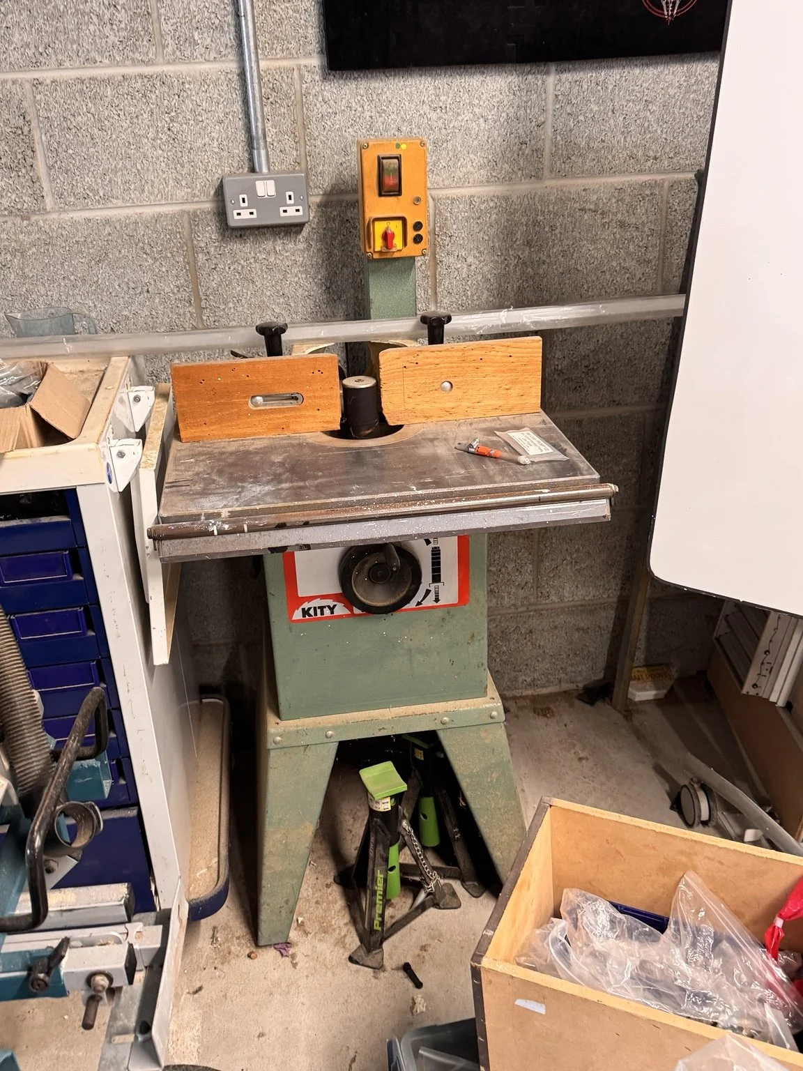 Kity spindle moulder, actual sale item