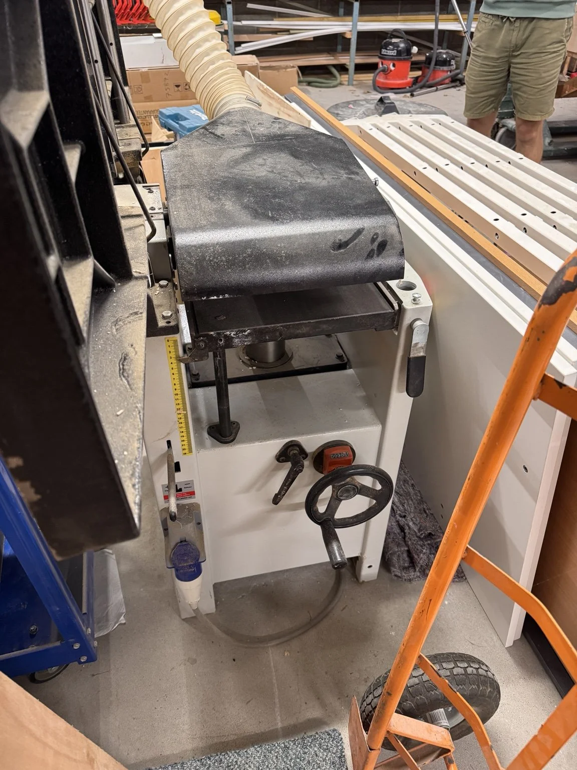 Planer thicknesser, actual sale machine