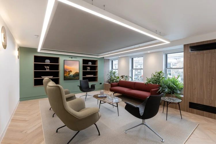 Completed private investment company office