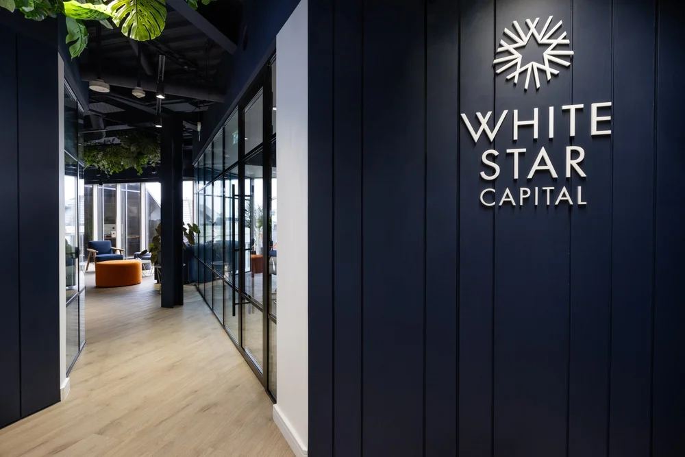 White Star branding at the office entrance
