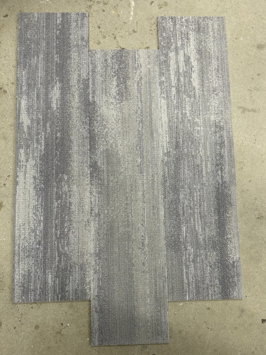 Milliken Colour Compositions Opal CMP250 carpet planks, actual stock