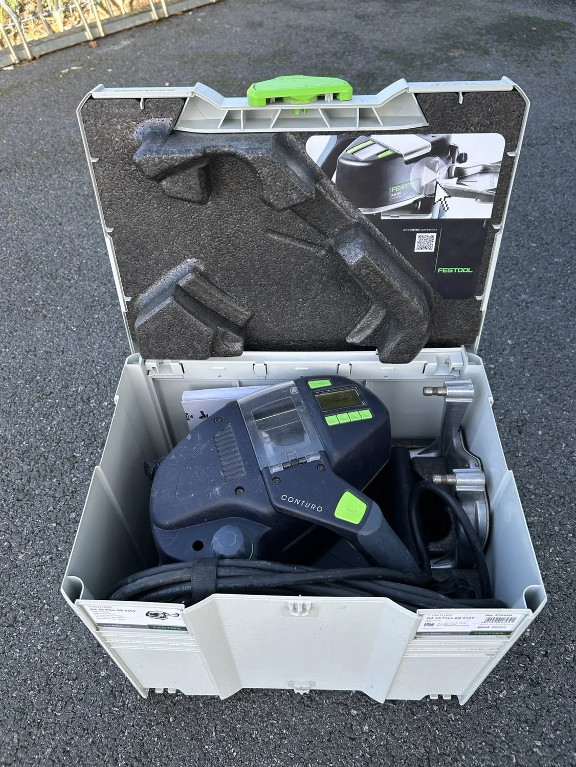 Festool CONTURO KA 65 edge bander in Systainer, actual sale item