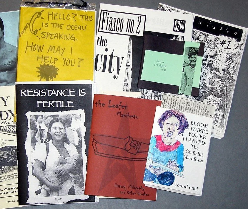 The Revolution Will Not be Televized: A Zine Making Workshop for Collective Liberation