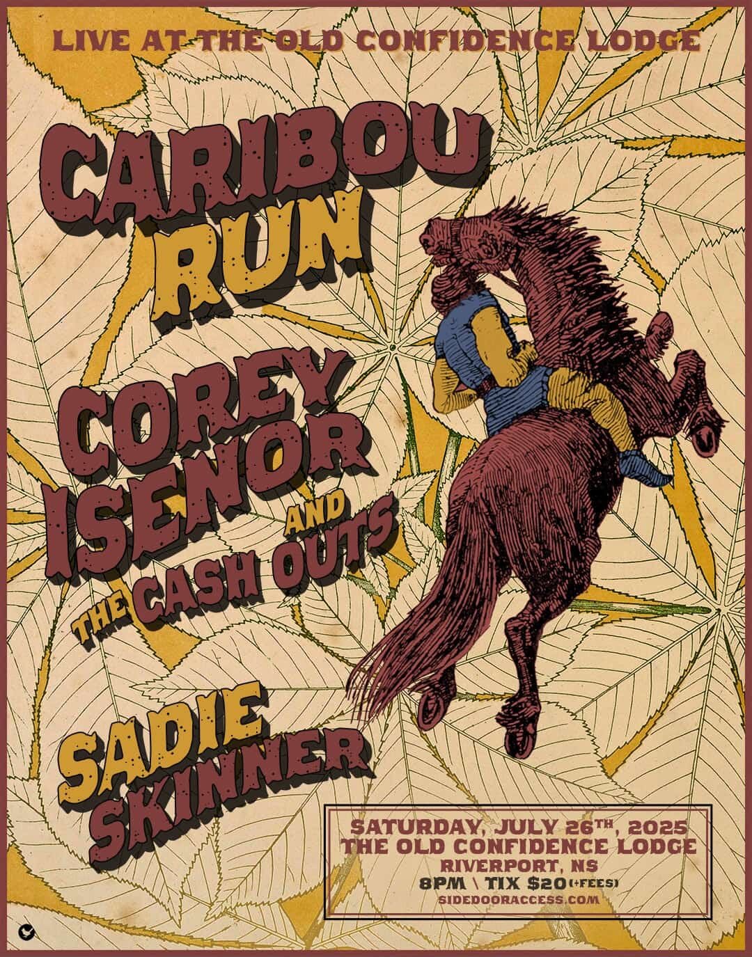 Corey Isenor, Caribou Run and Sadie Skinner