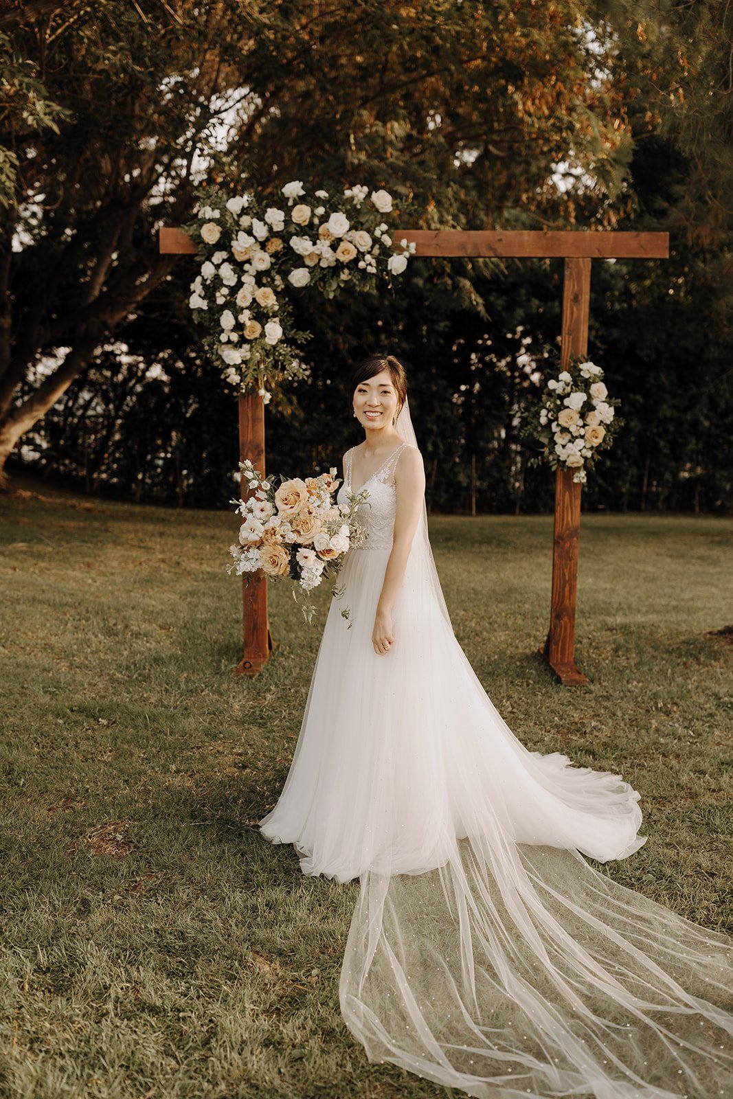 Bride portrait at Southern California wedding