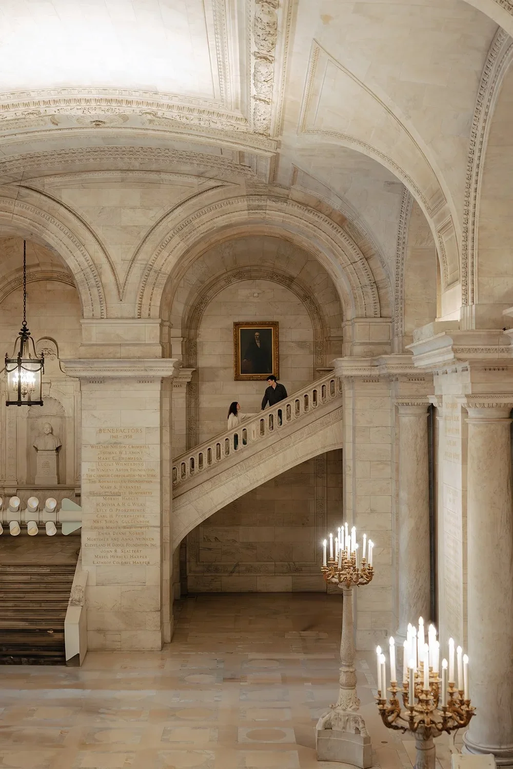 The Dreamiest Spot in NYC: NYPL Engagement Photos 